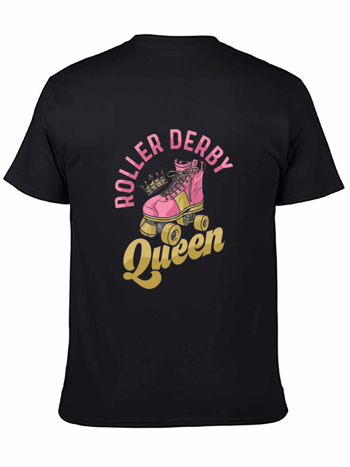 Roller Derby Queen T-Shirt - Graphic Print Tee