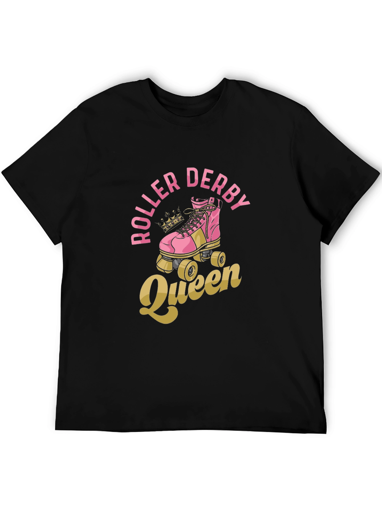Roller Derby Queen T-Shirt - Graphic Print Tee