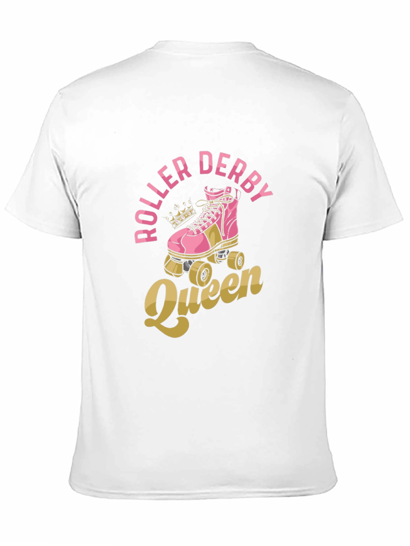 Roller Derby Queen T-Shirt - Graphic Print Tee
