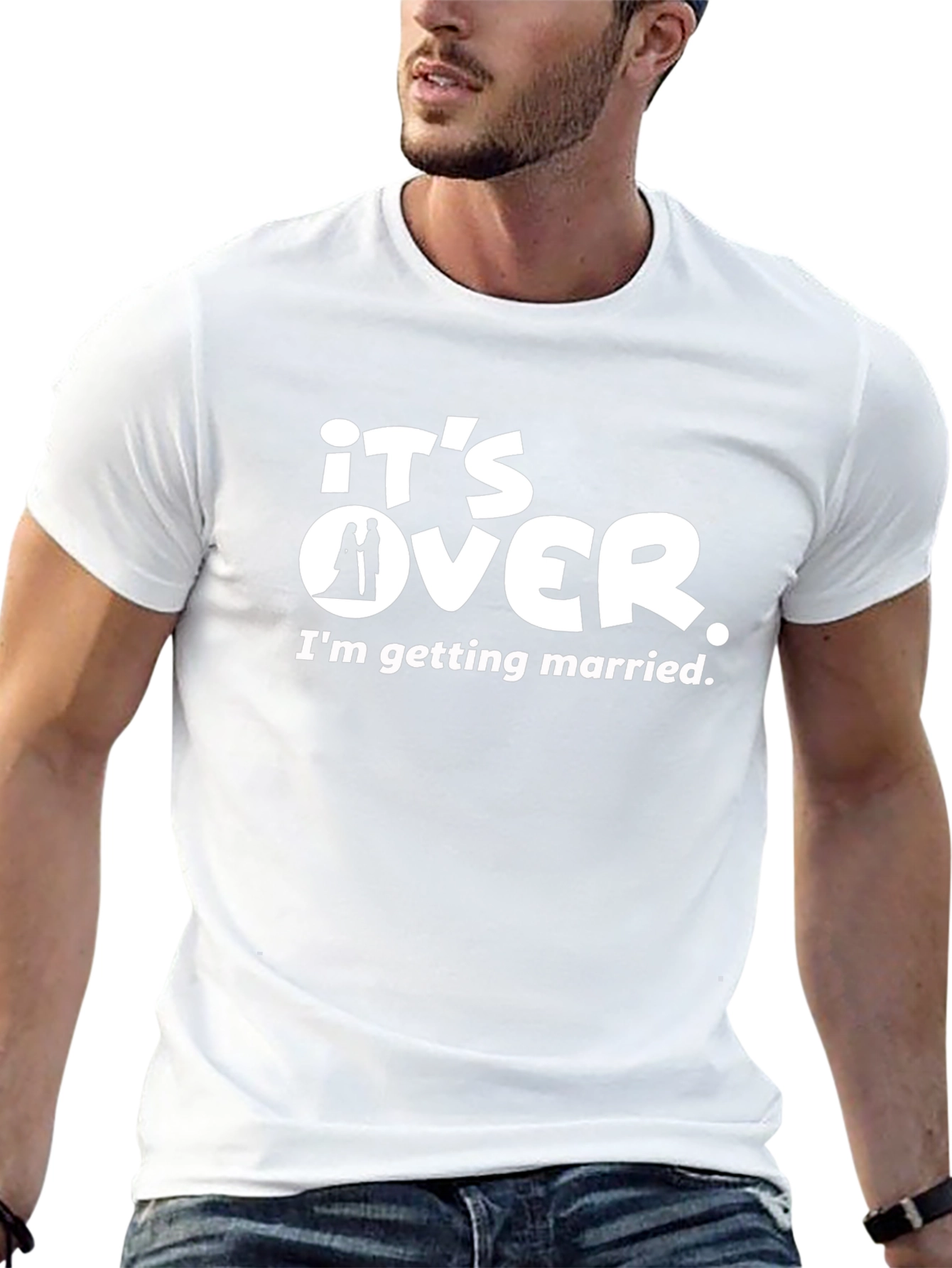 Its Over! Funny Groom Wedding T-Shirt