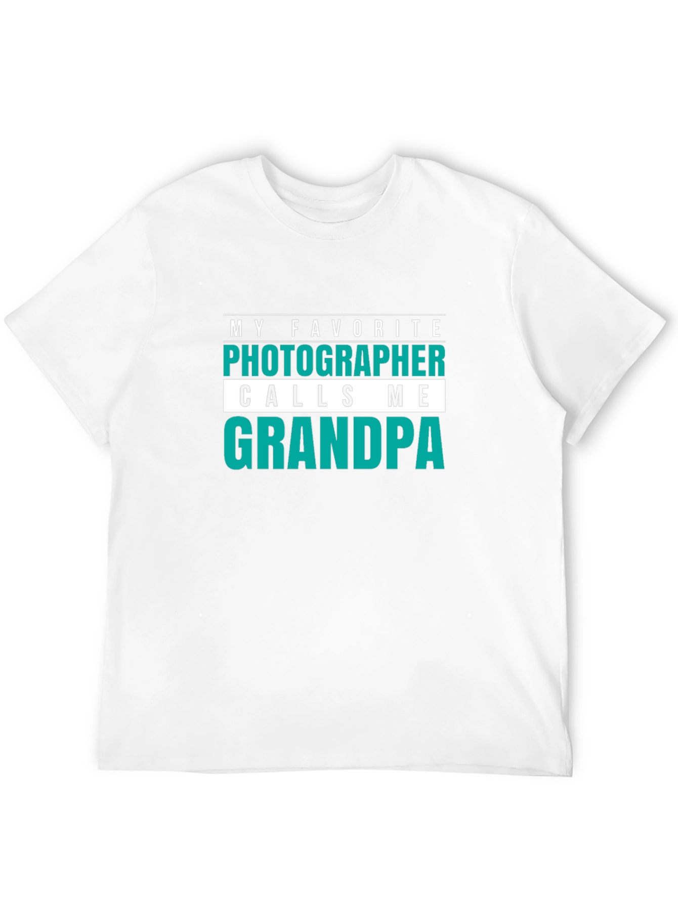 Photographer Grandpa Graphic Tee