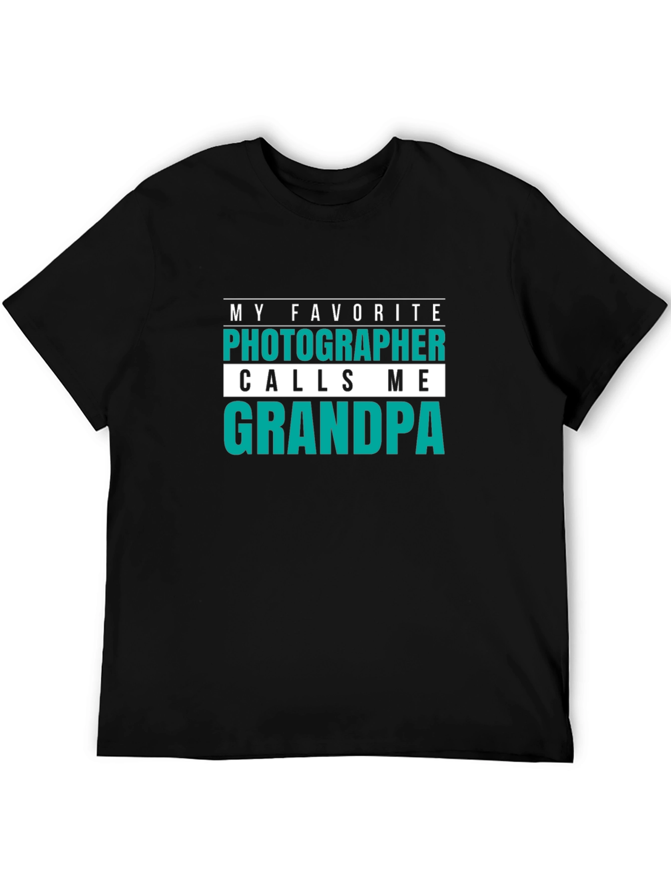 Photographer Grandpa Graphic Tee