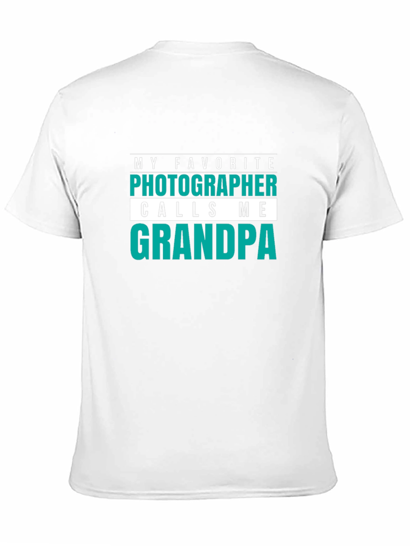 Photographer Grandpa Graphic Tee