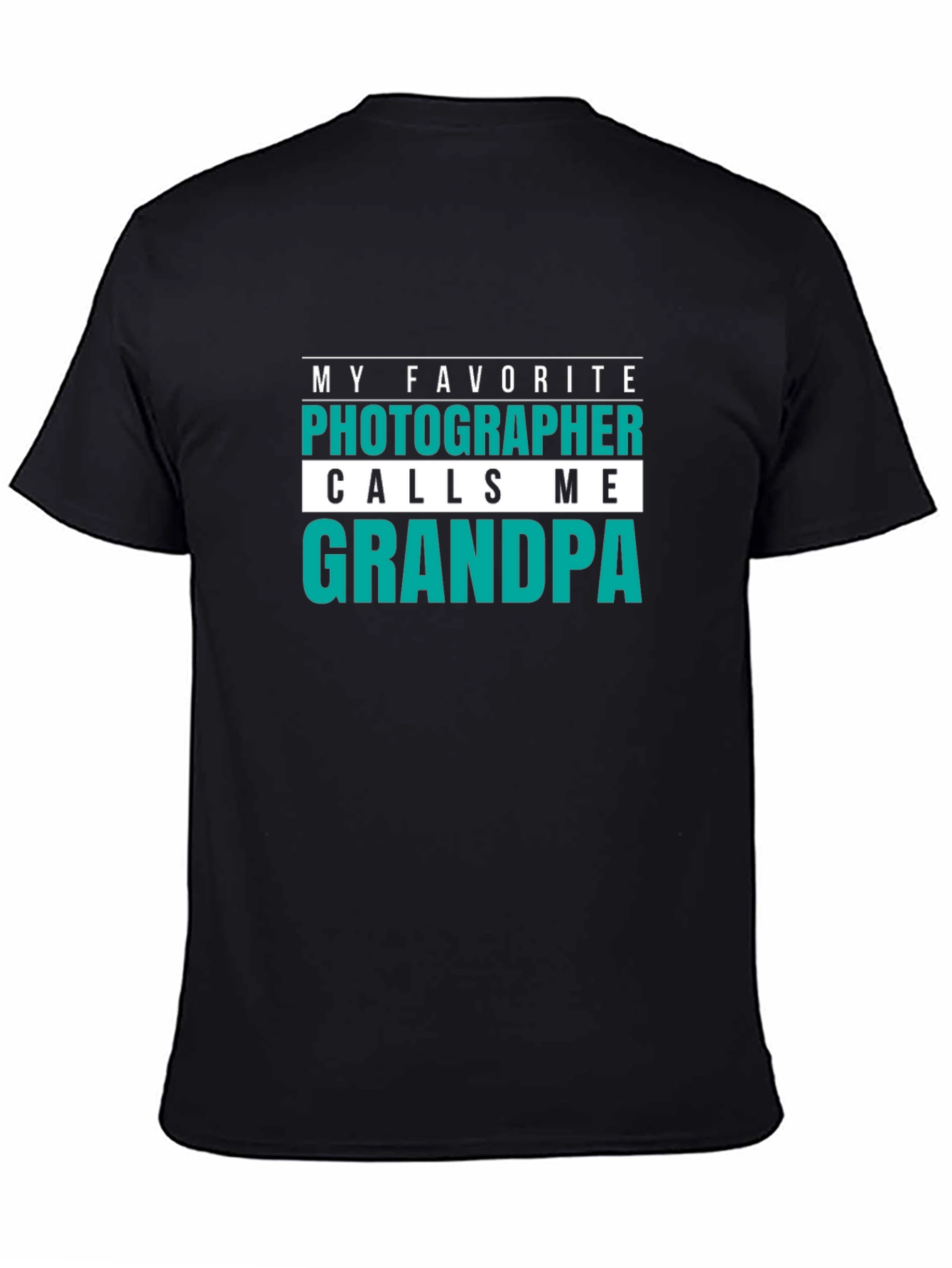 Photographer Grandpa Graphic Tee