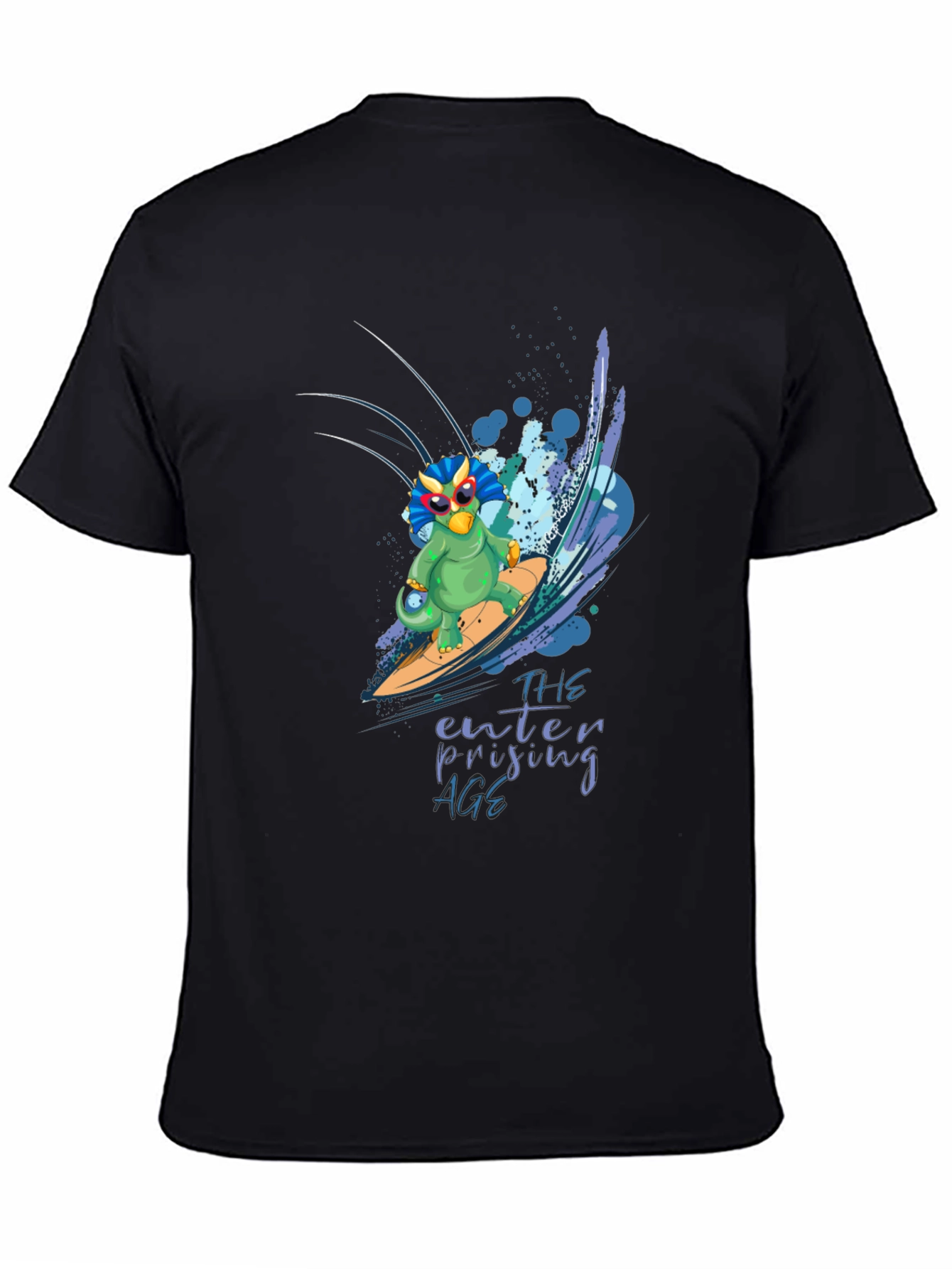 Surfing Dino T-Shirt - Enterprising Age