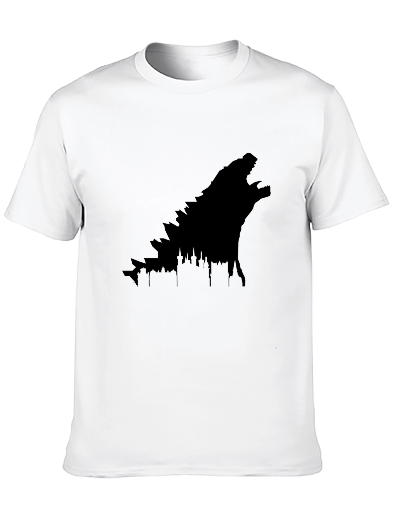 Black Godzilla Howling T-Shirt
