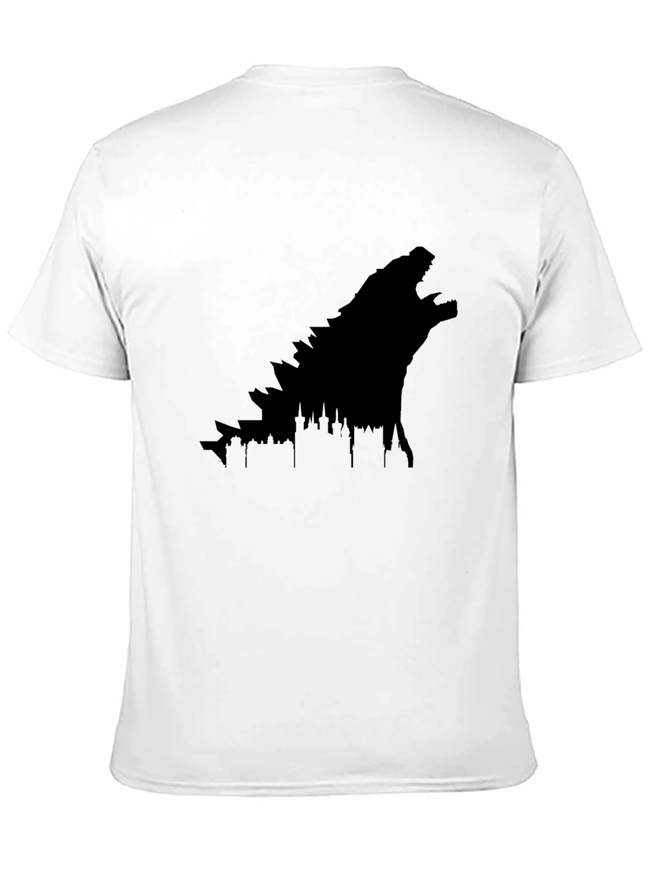 Black Godzilla Howling T-Shirt