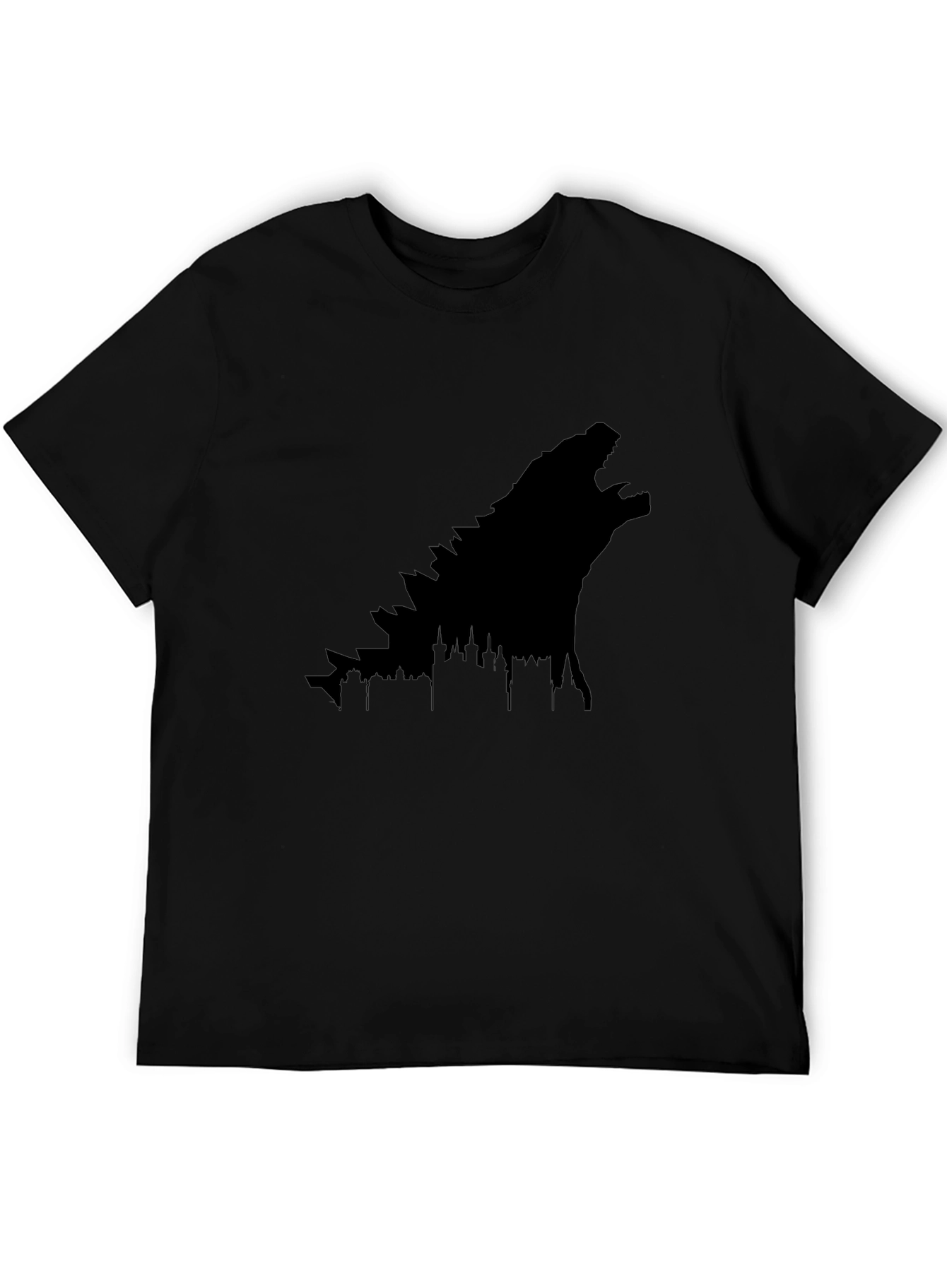 Black Godzilla Howling T-Shirt