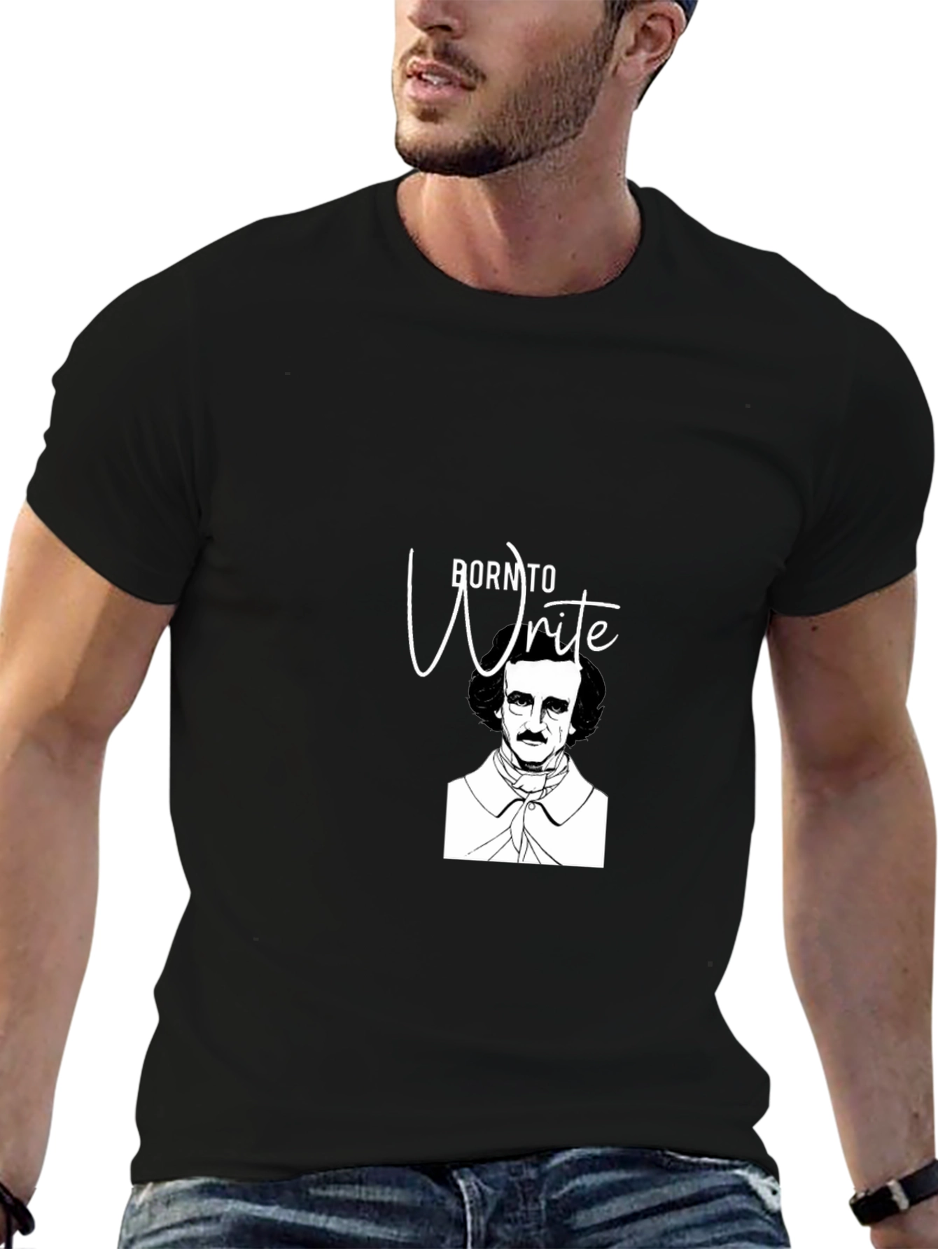 Born to Write - Edgar Allan Poe T-Shirt
