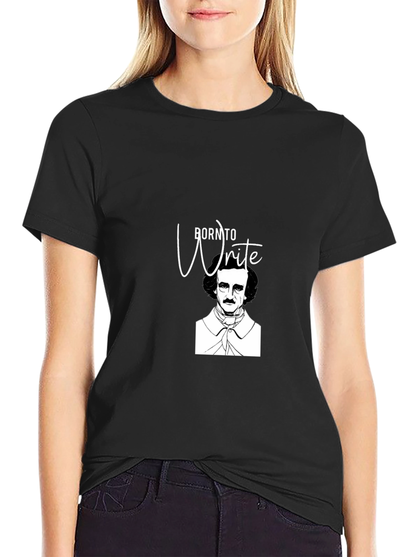 Born to Write - Edgar Allan Poe T-Shirt