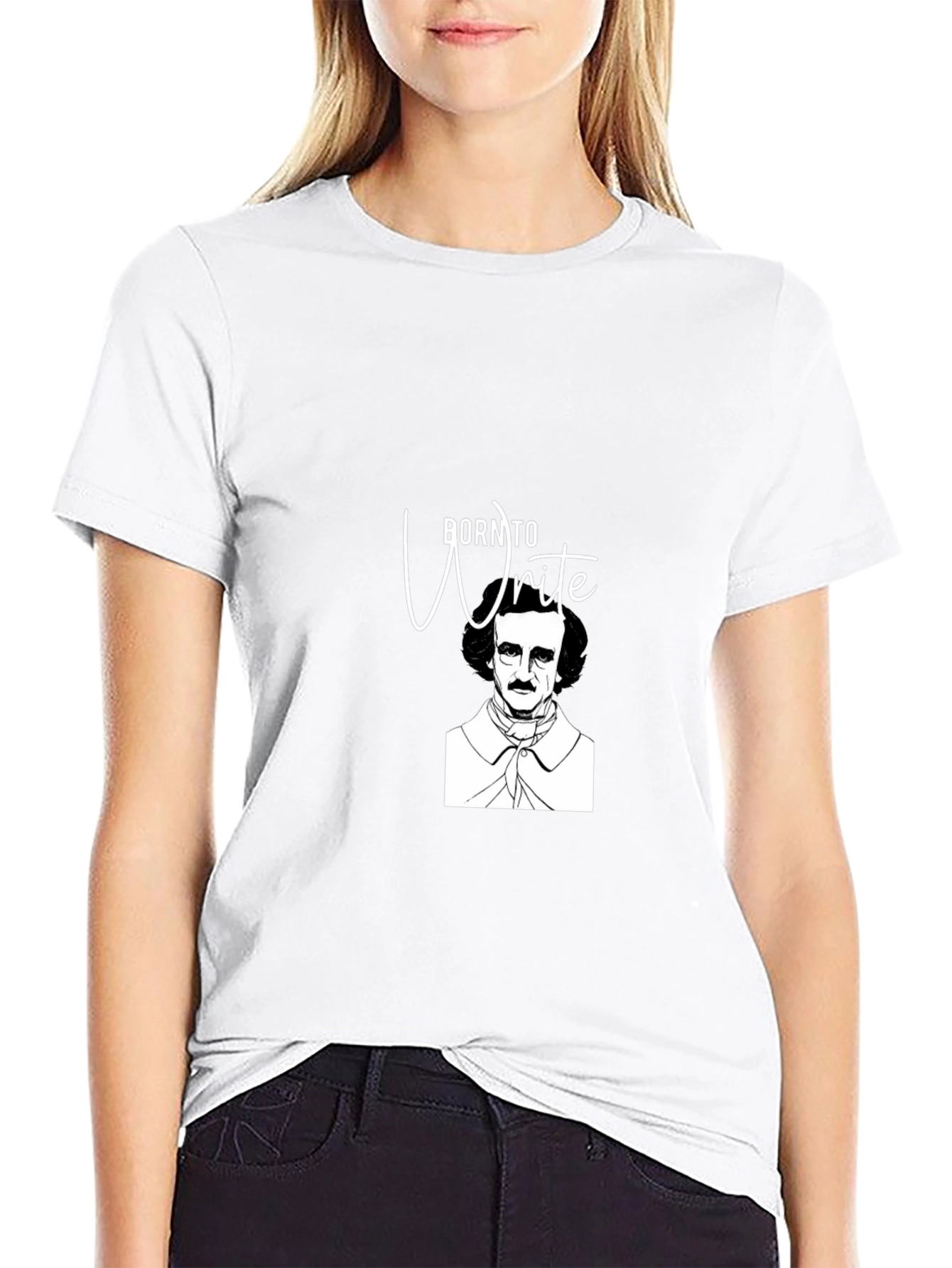 Born to Write - Edgar Allan Poe T-Shirt