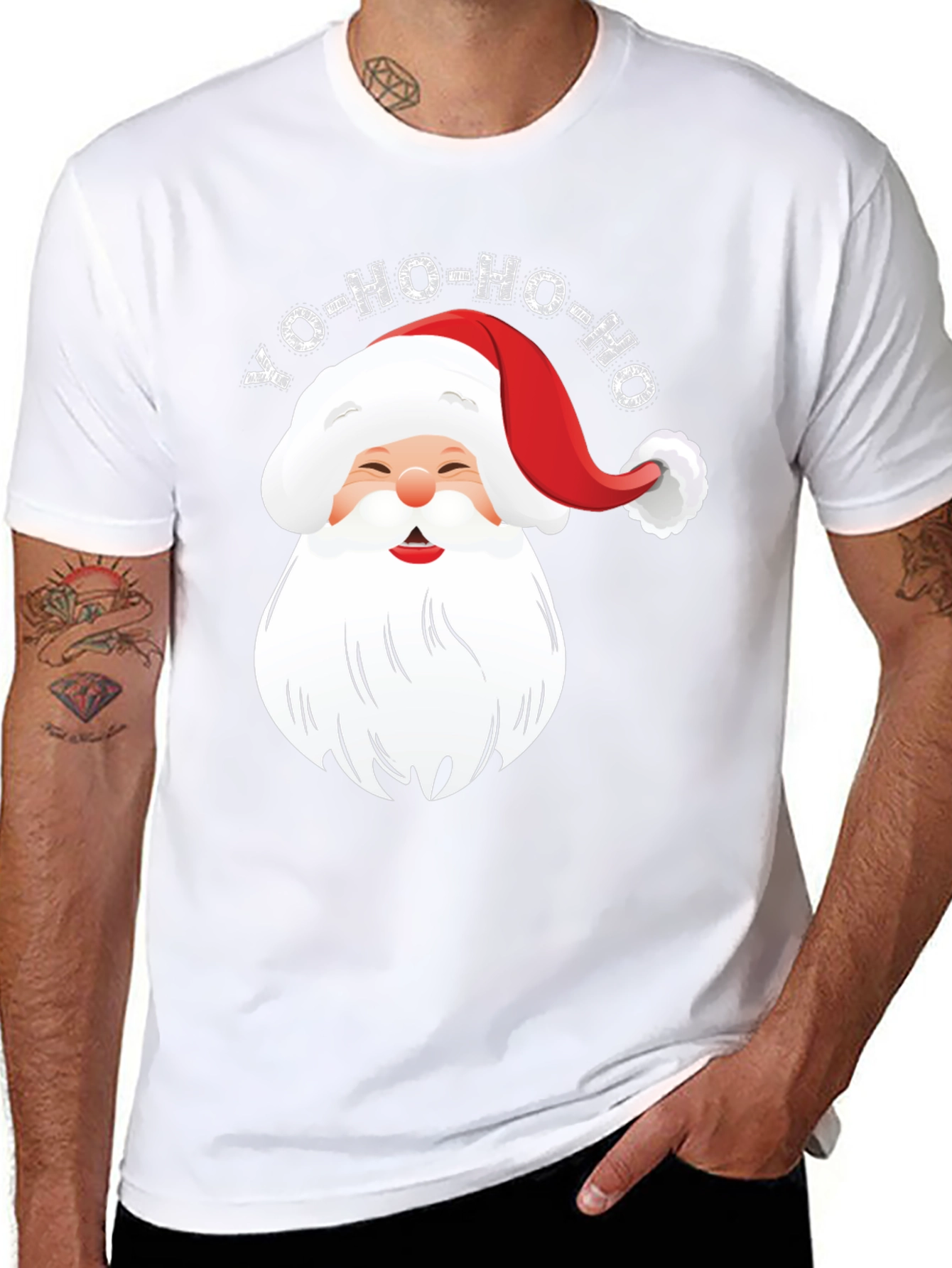 Yo-Ho-Ho Santa T-Shirt: Holiday Cheer