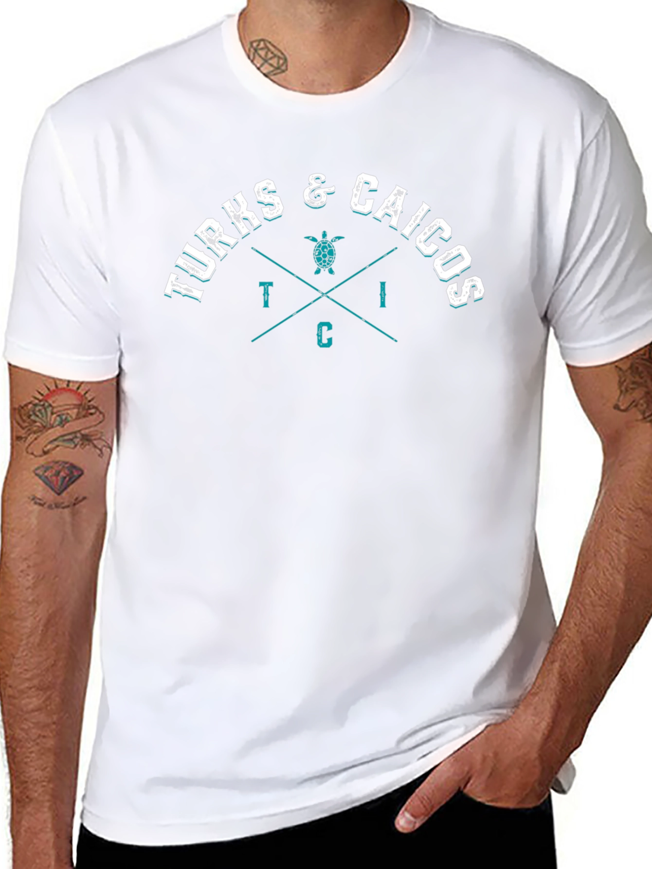 Turks & Caicos T-Shirt - Island Souvenir Tee