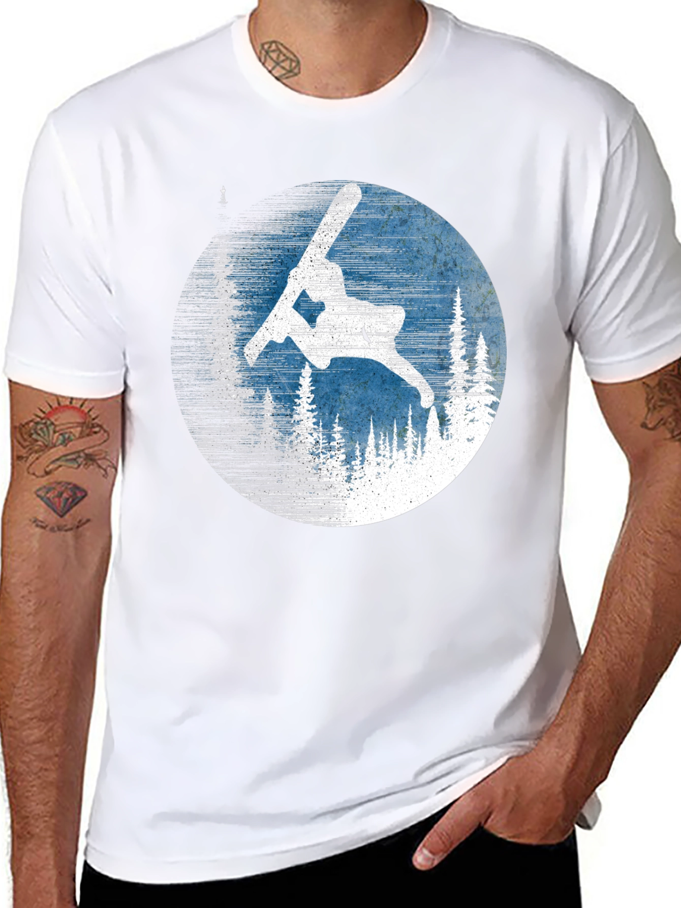 Snowboarder T-Shirt - Winter Sports Apparel