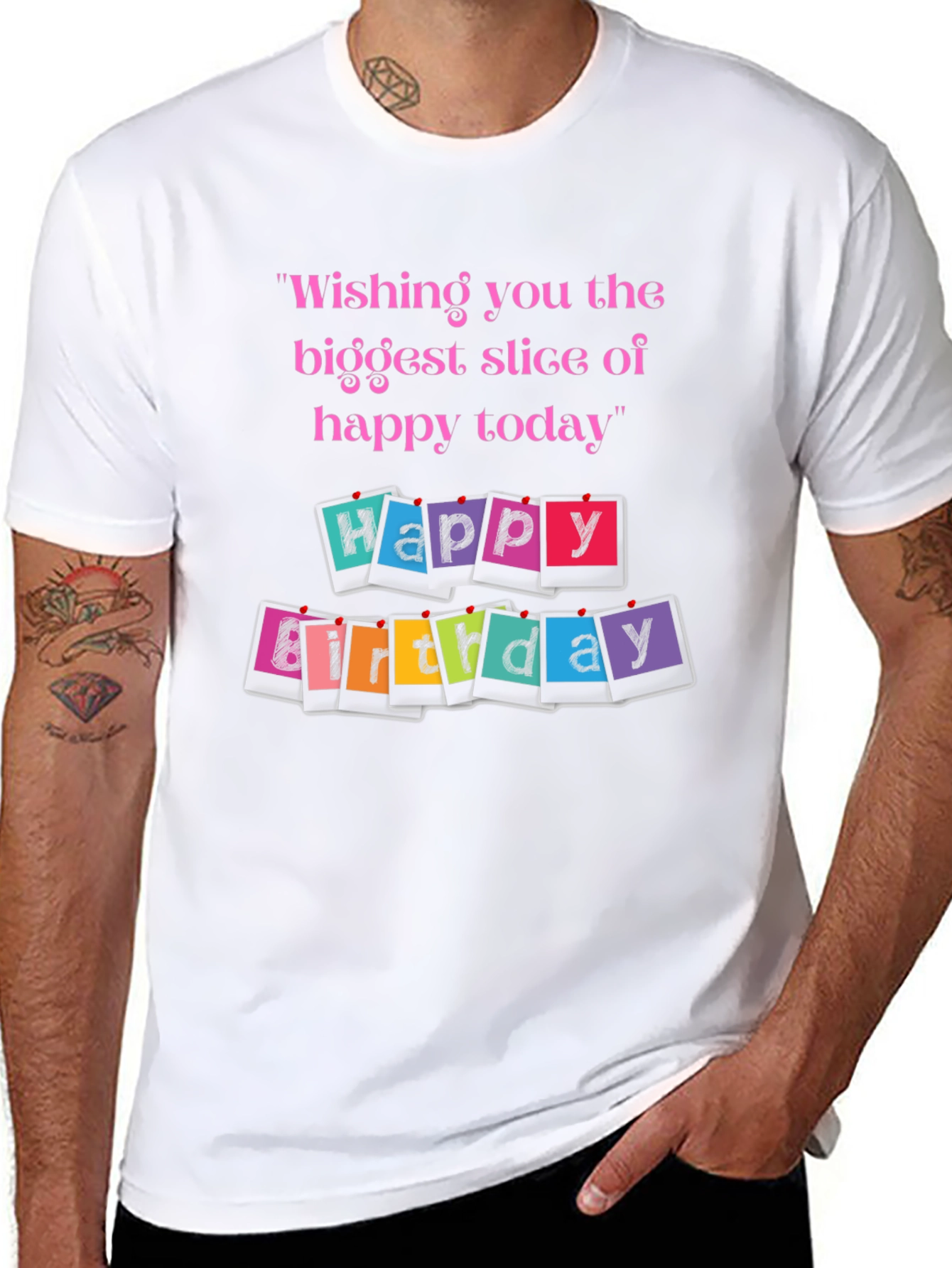 Happy Birthday Graphic T-Shirt