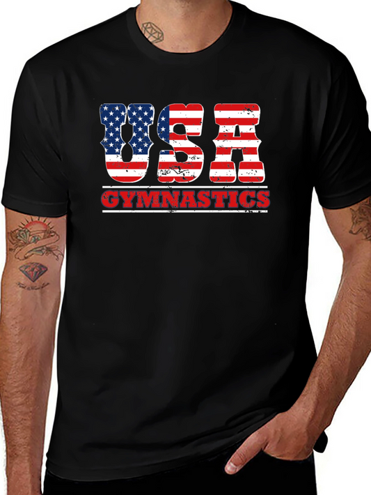 USA Gymnastics Patriotic Graphic Tee