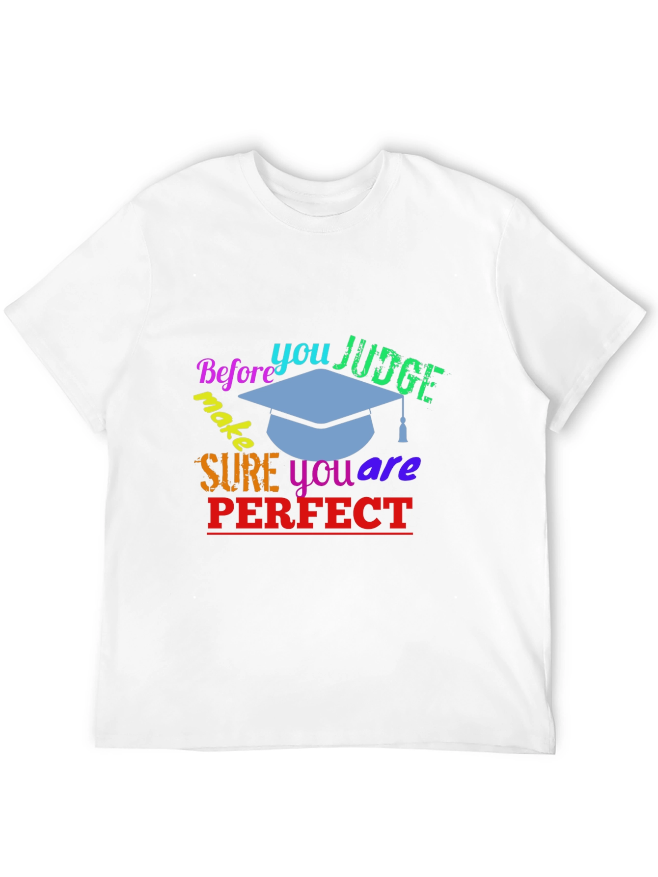 Judge Less Black Graphic Tee