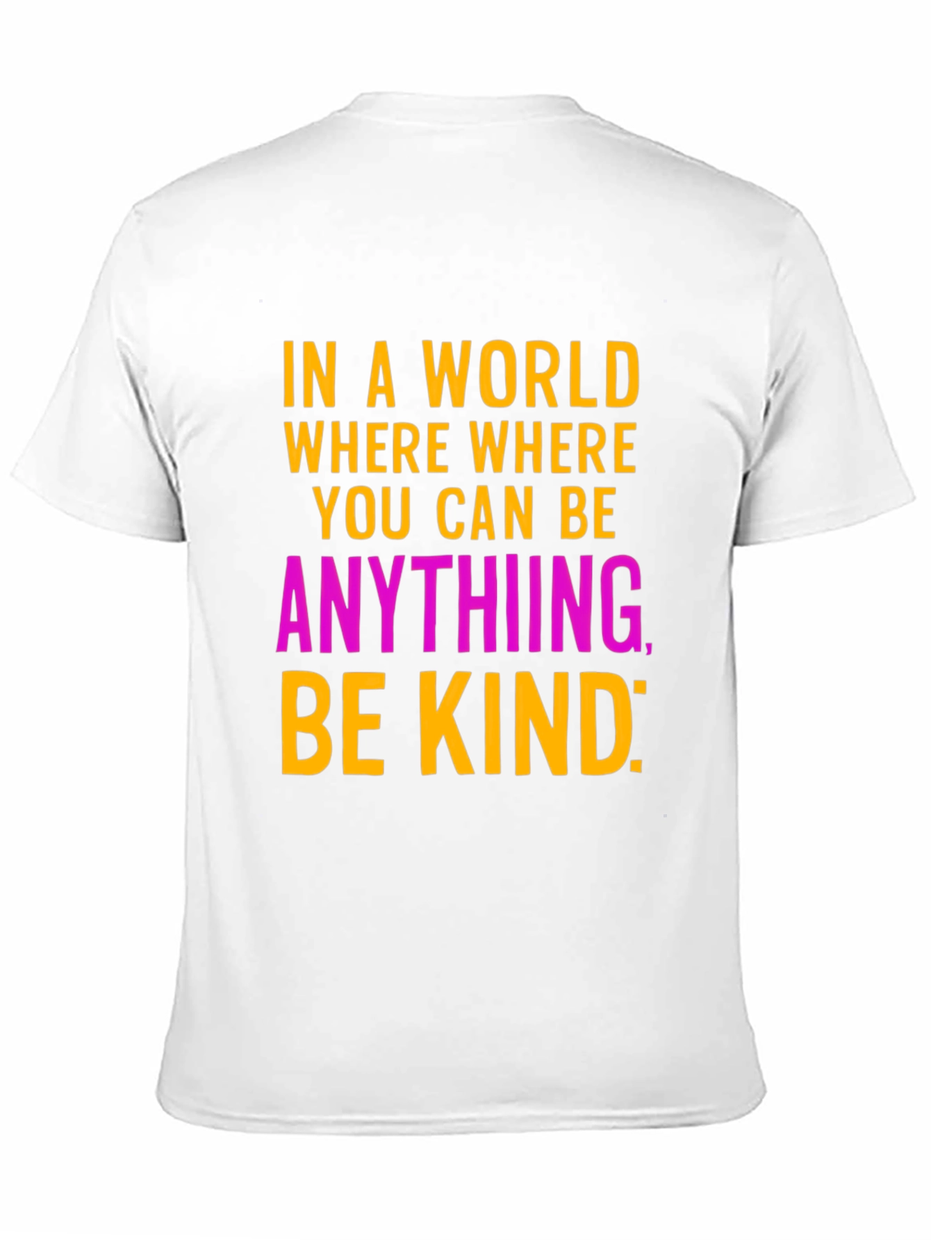 Be Kind Graphic Tee - Stylish Inspirational Message T-Shirt