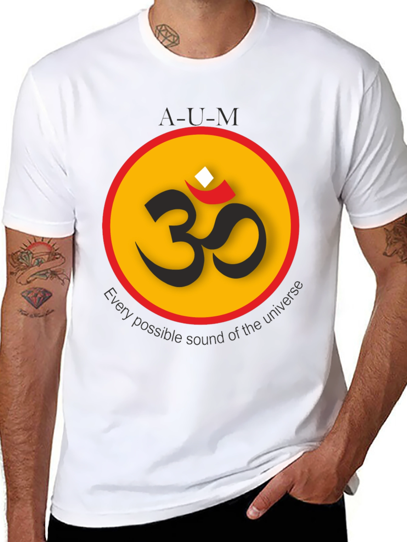 AUM Universe Sound Graphic Tee