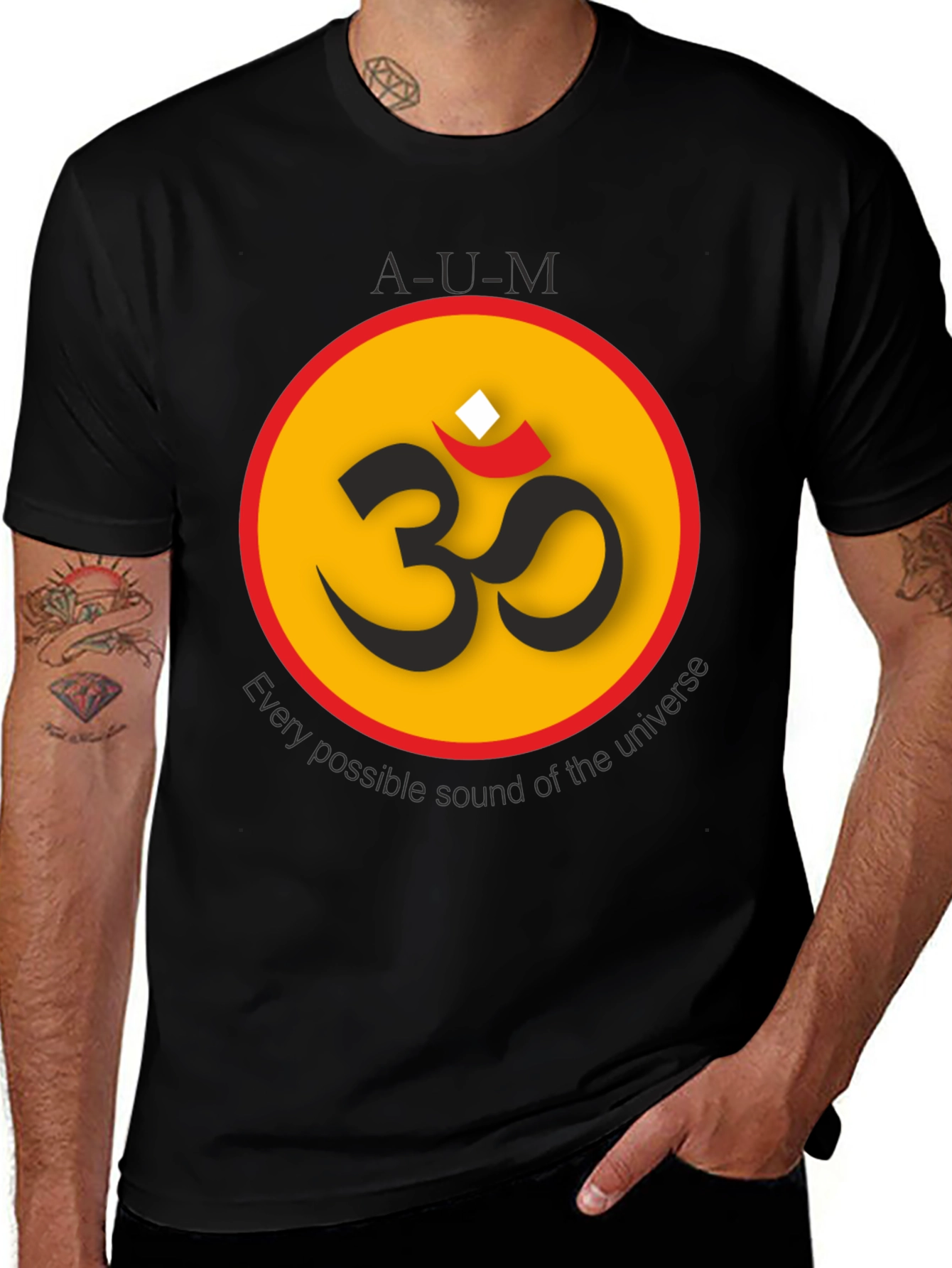 AUM Universe Sound Graphic Tee