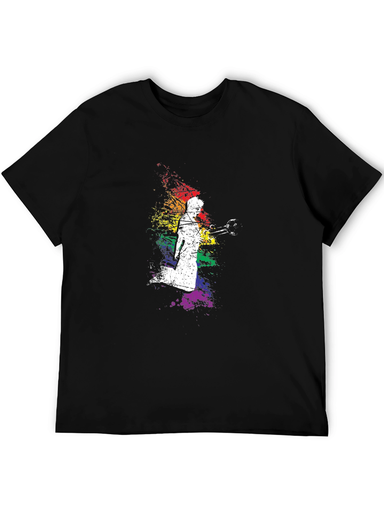 LGBTQ Pride Man on Knees T-Shirt