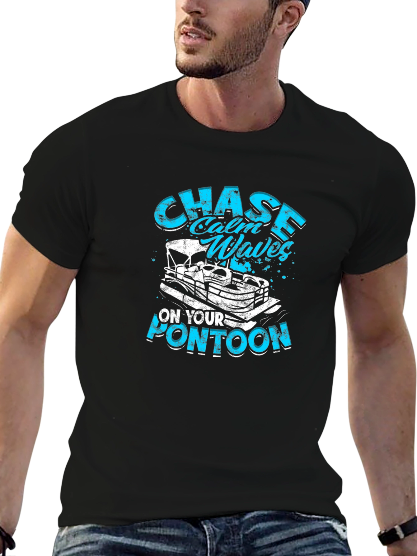 Chase Calm Waves Pontoon T-Shirt