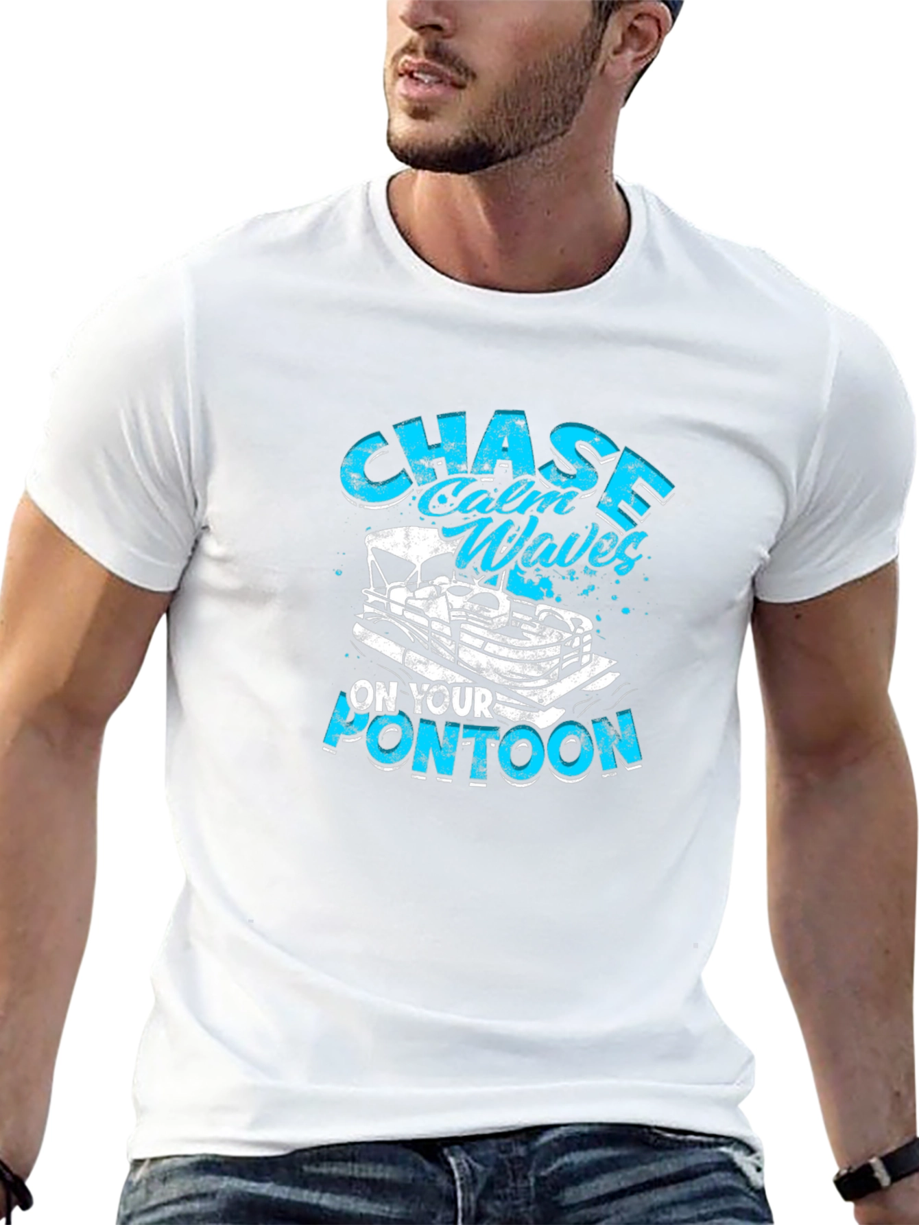 Chase Calm Waves Pontoon T-Shirt