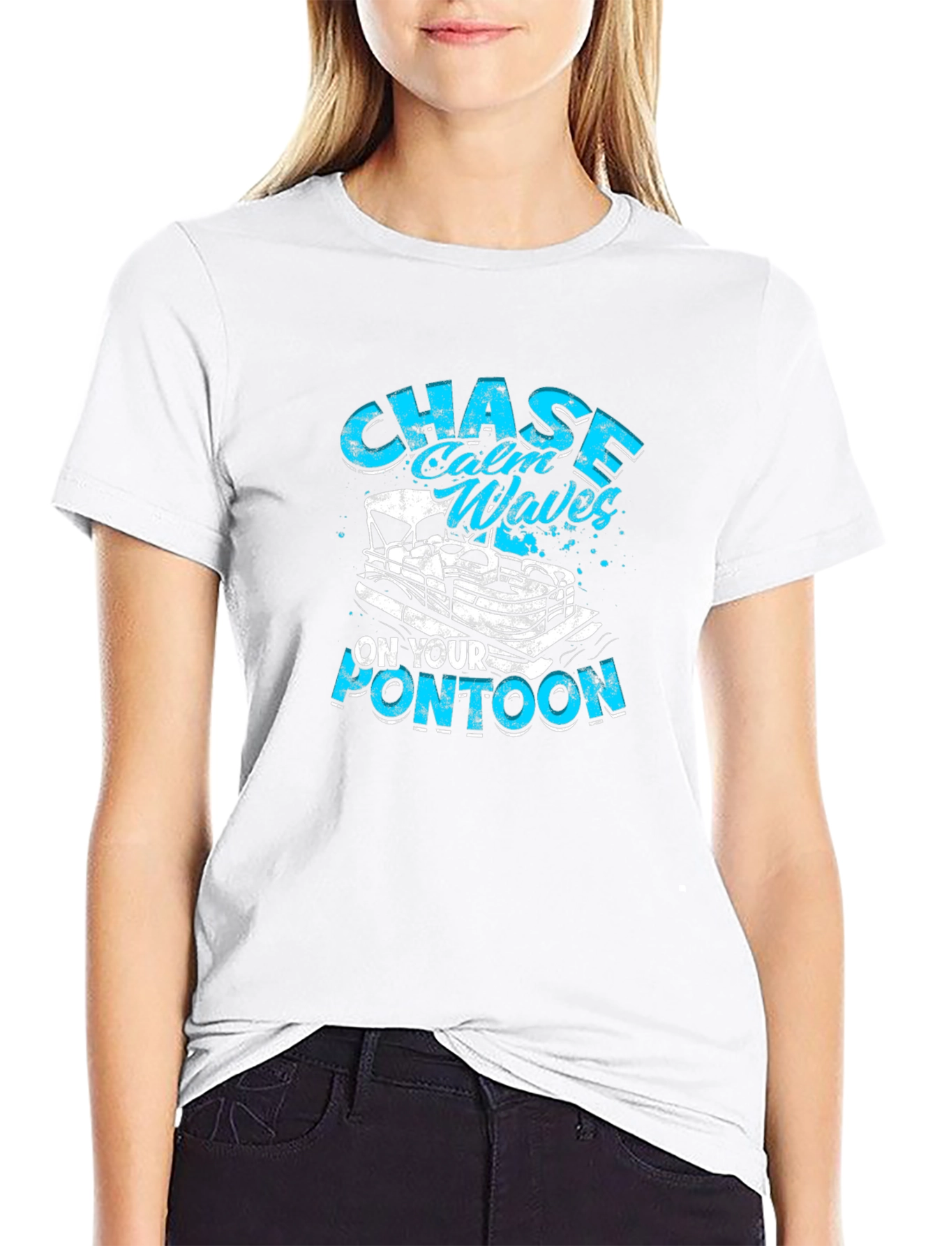 Chase Calm Waves Pontoon T-Shirt