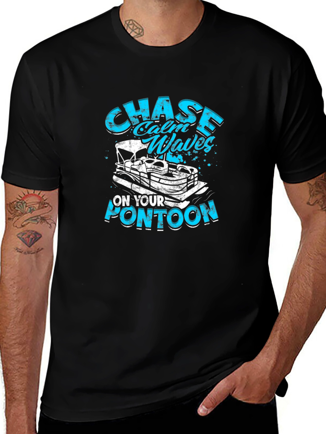 Chase Calm Waves Pontoon T-Shirt