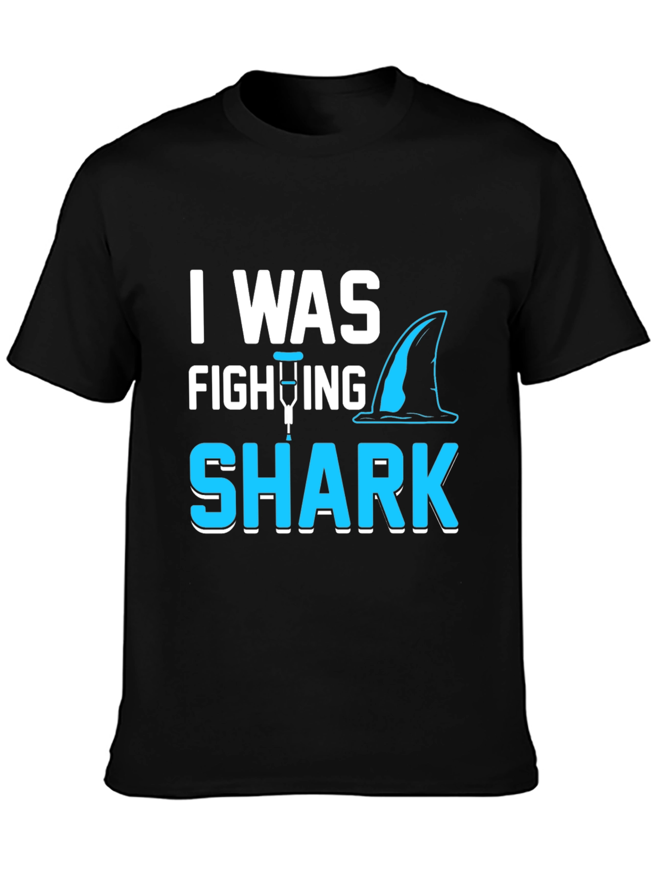 Shark Attack Leg Injury T-Shirt