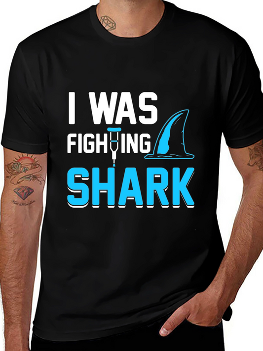 Shark Attack Leg Injury T-Shirt