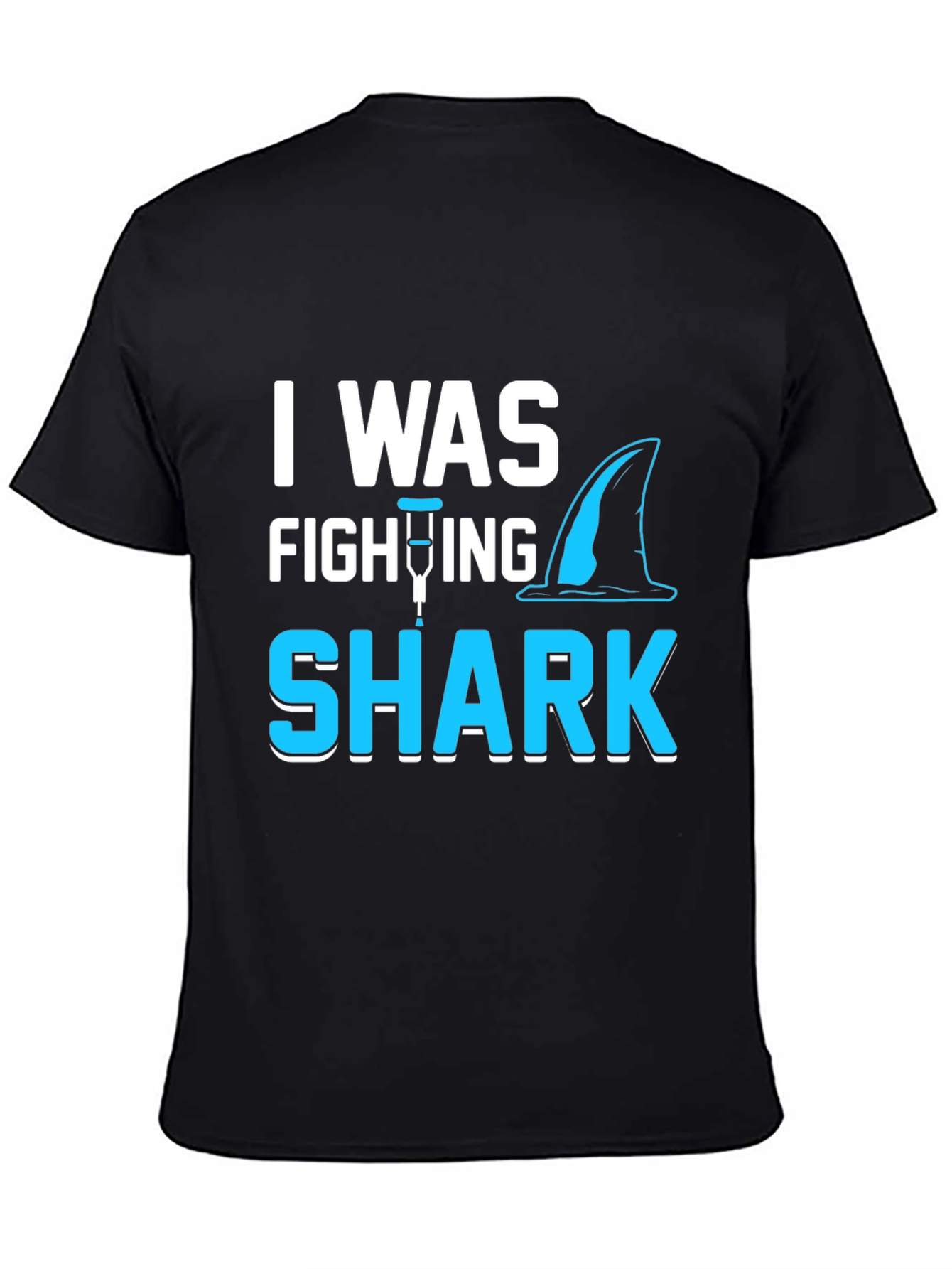 Shark Attack Leg Injury T-Shirt