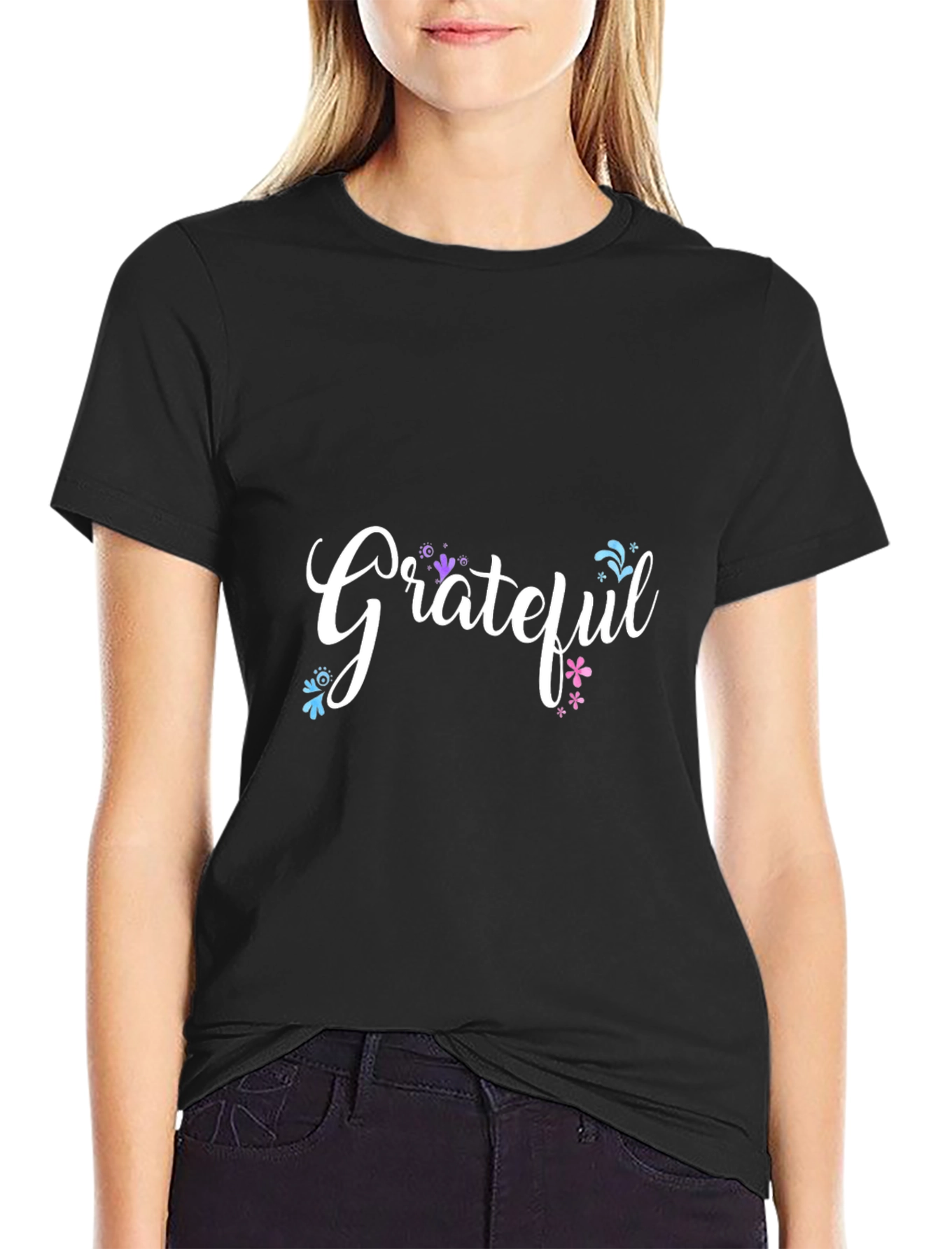 Grateful Graphic Tee - Stylish Everyday T-Shirt