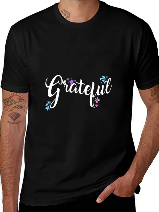 Grateful Graphic Tee - Stylish Everyday T-Shirt