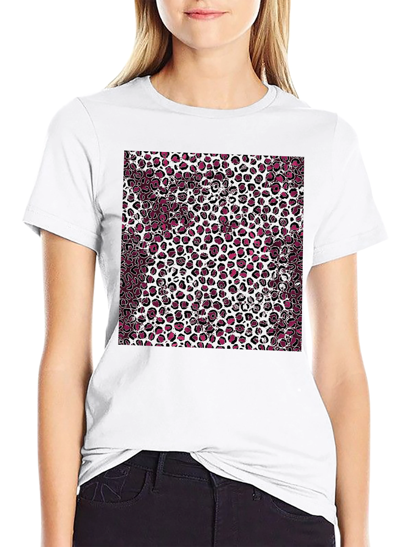 Leopard Print T-Shirt - Casual Style