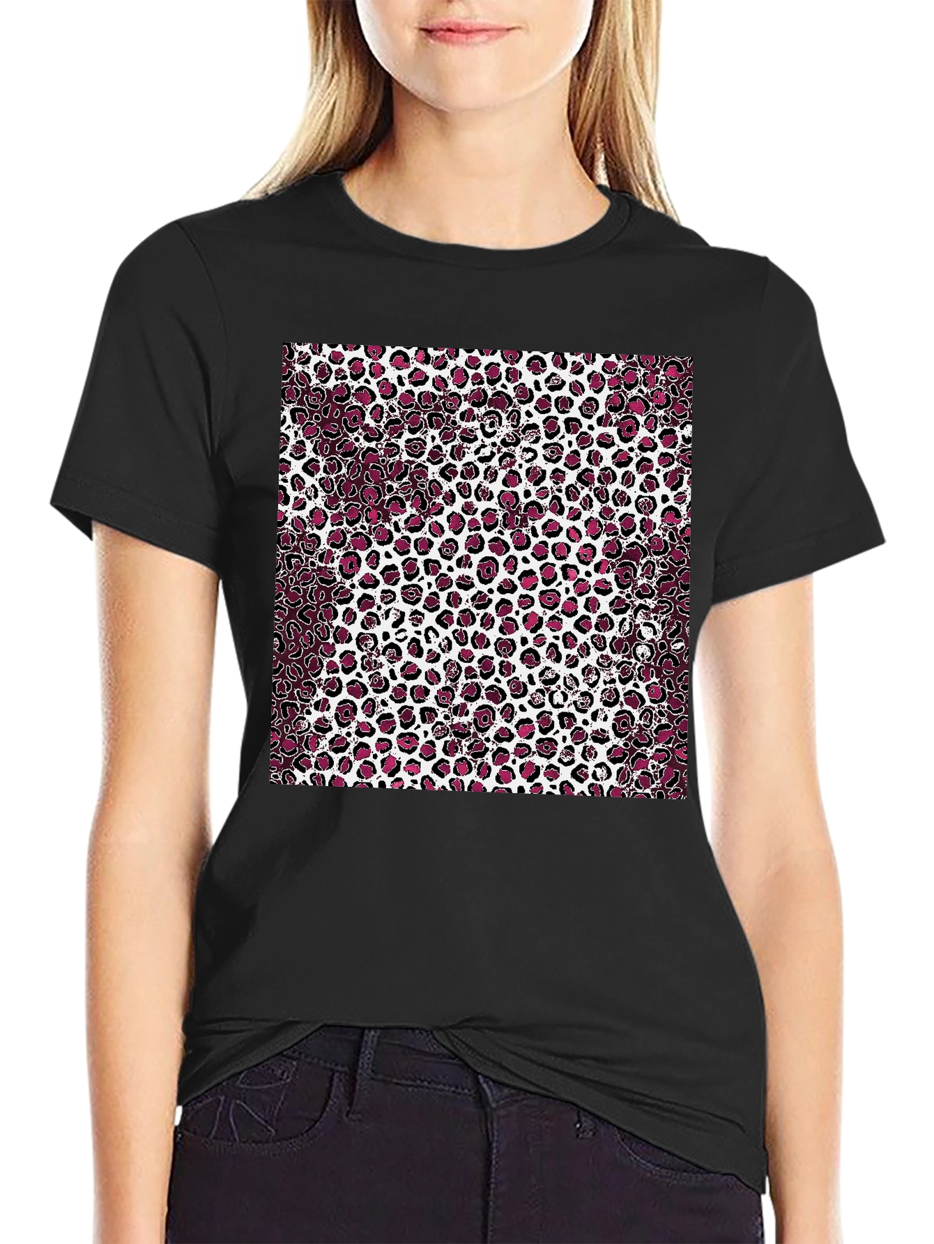 Leopard Print T-Shirt - Casual Style