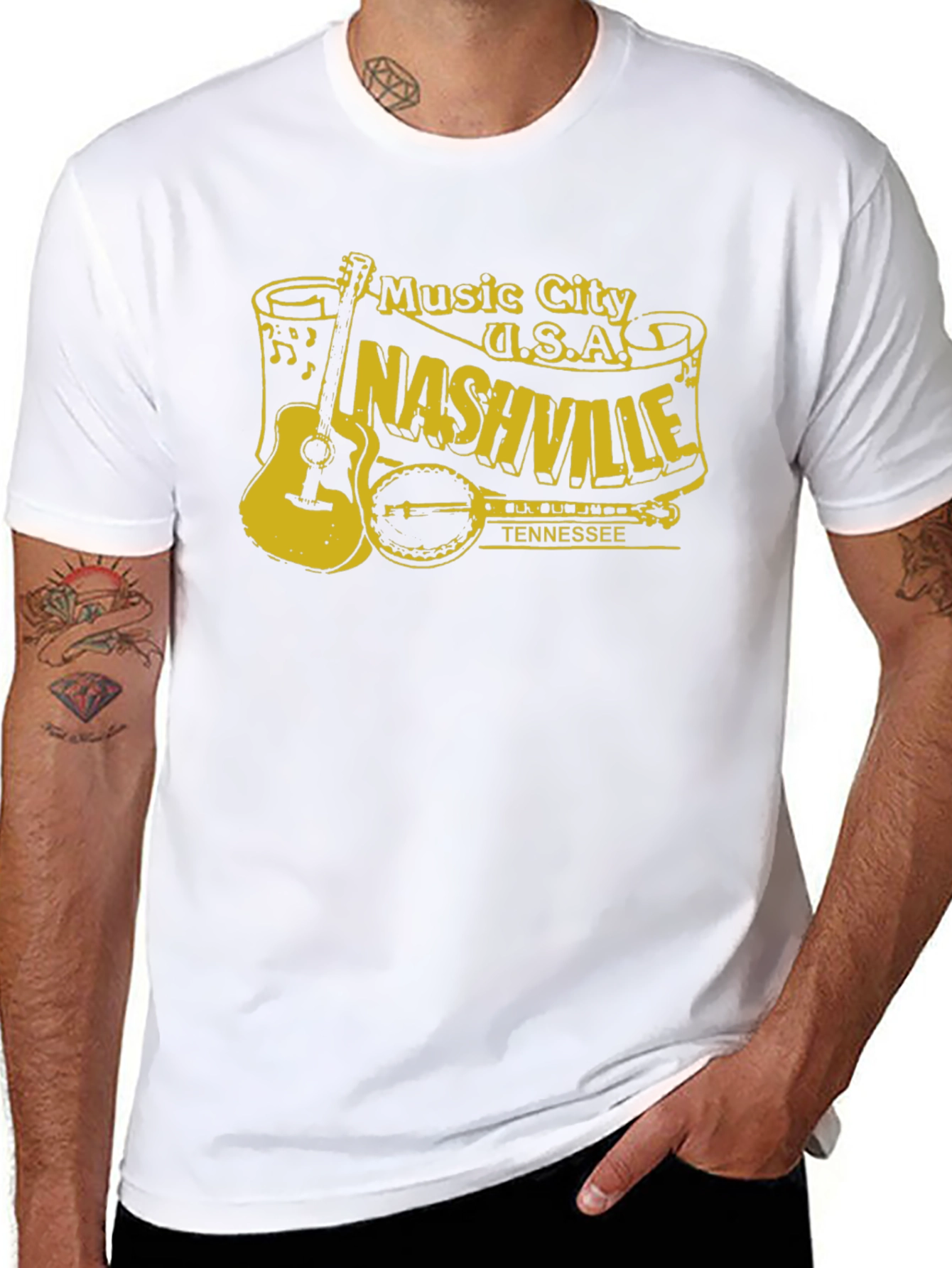 Nashville Music City T-Shirt