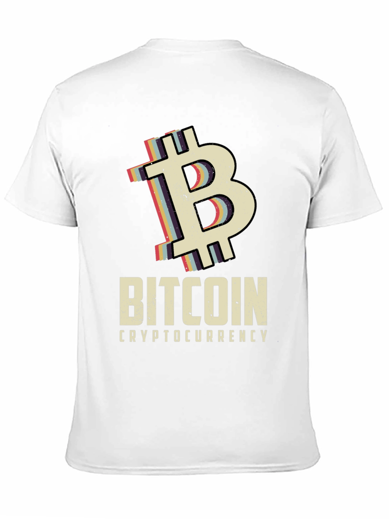 Bitcoin Cryptocurrency Graphic T-Shirt