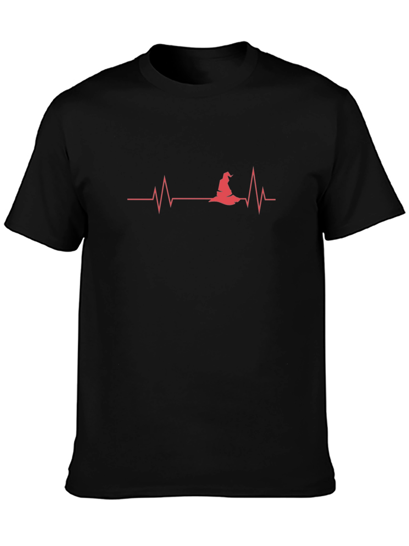 Witch Heartbeat T-Shirt - Halloween Graphic Tee
