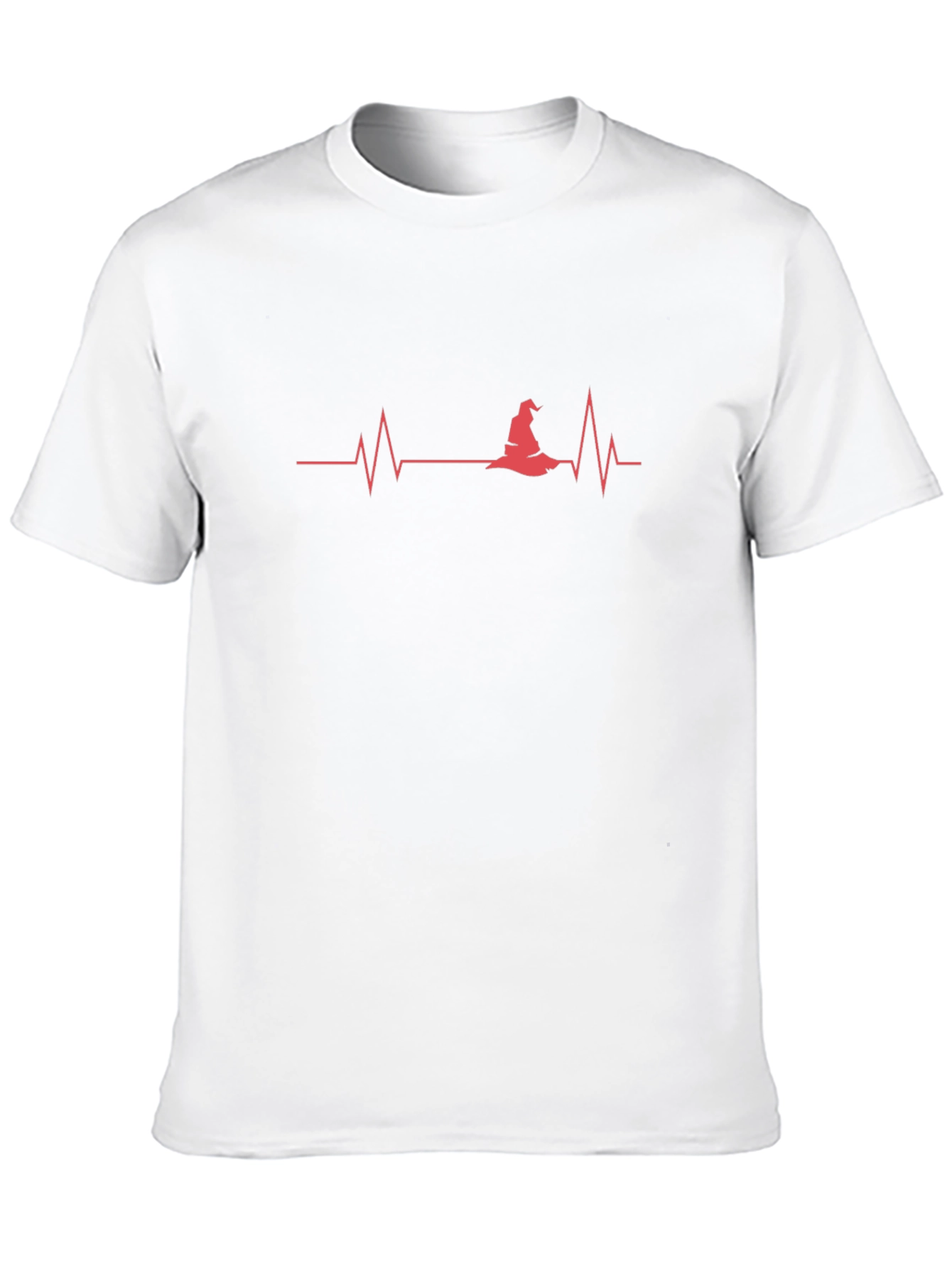 Witch Heartbeat T-Shirt - Halloween Graphic Tee