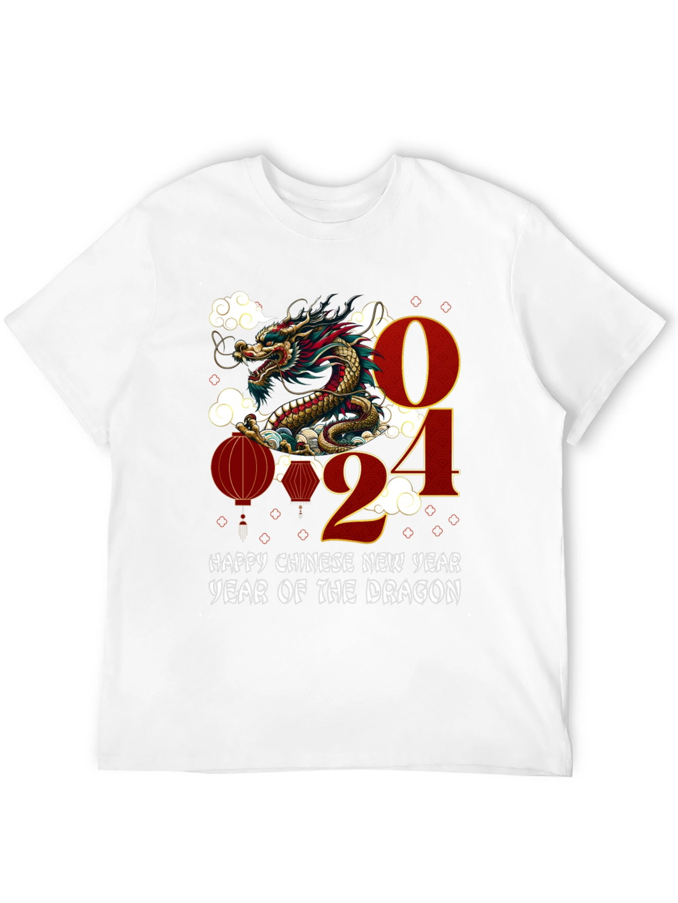 Chinese New Year 2024 Dragon T-Shirt