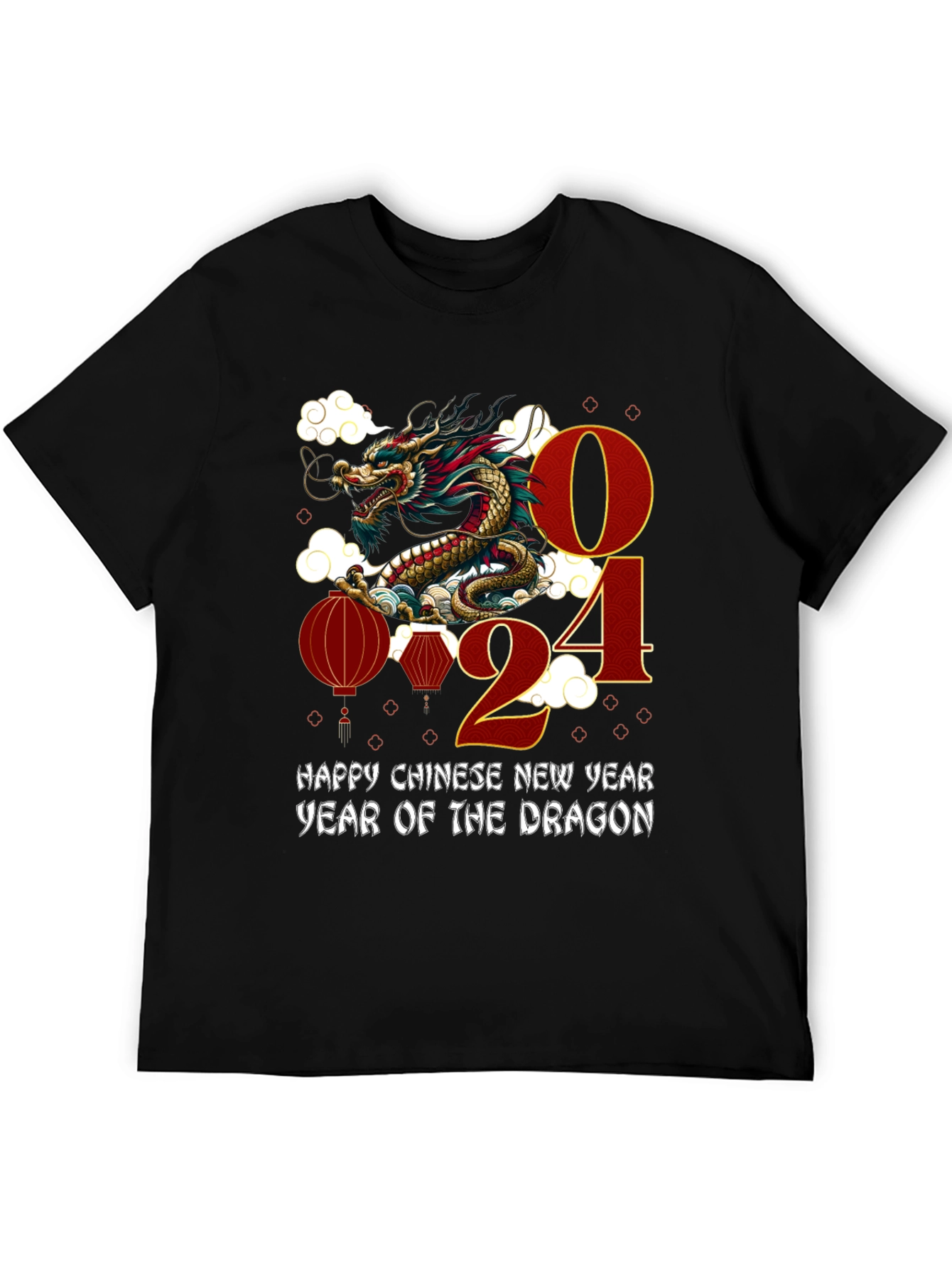 Chinese New Year 2024 Dragon T-Shirt