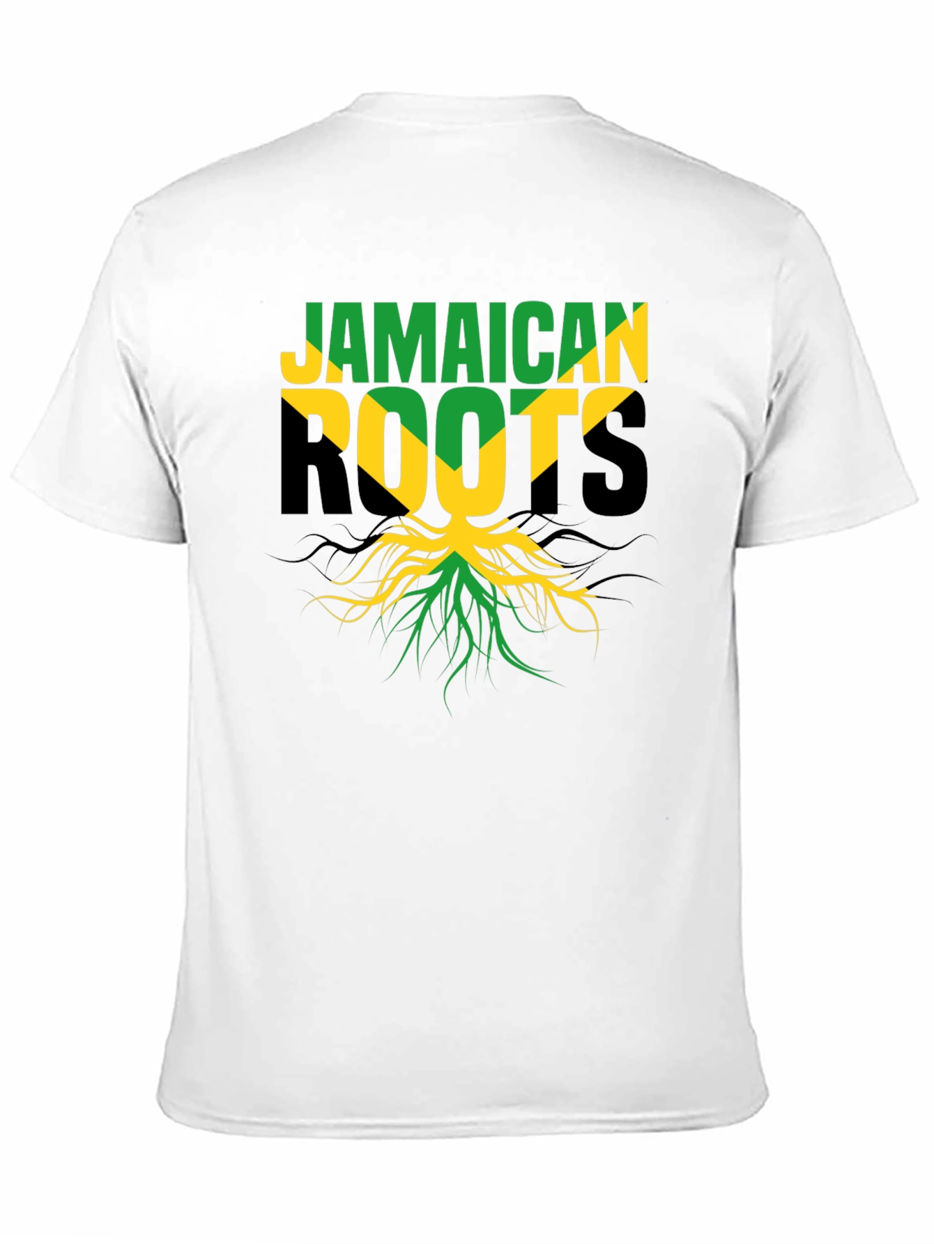Jamaican Roots Black T-Shirt