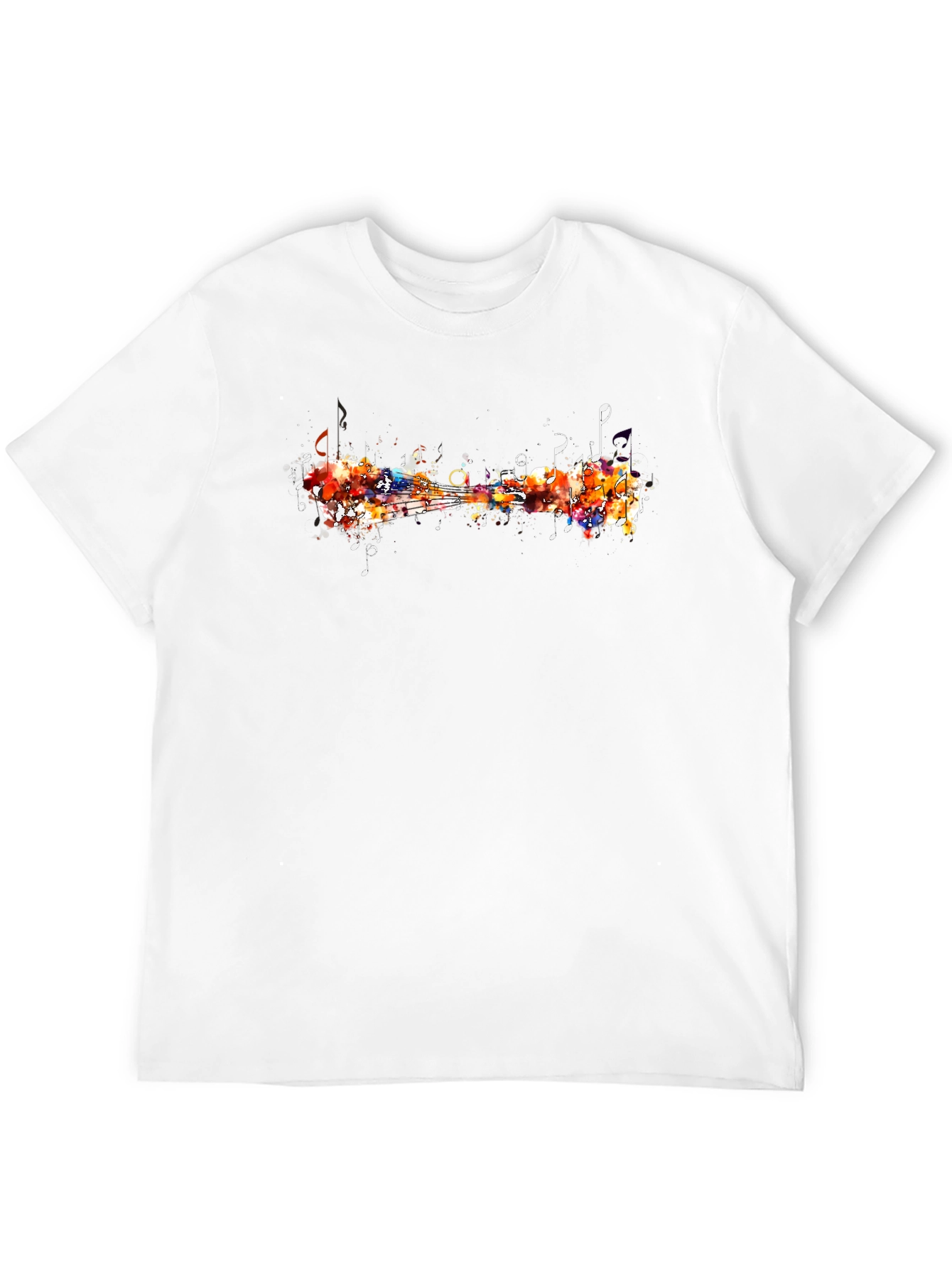 Abstract Guitar Graphic Tee - Music Lovers Shirt