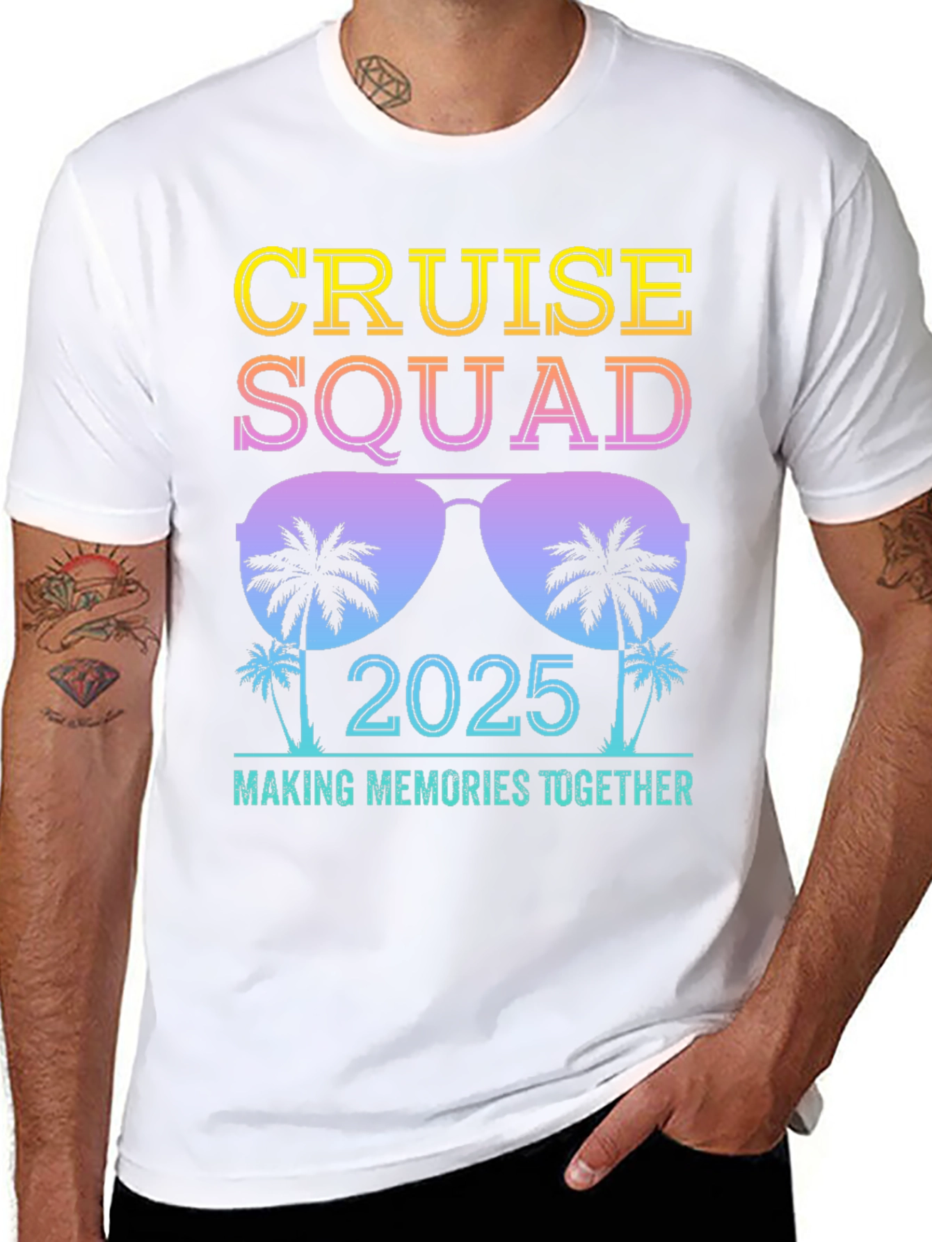 Cruise Squad 2025 Vacation T-Shirt
