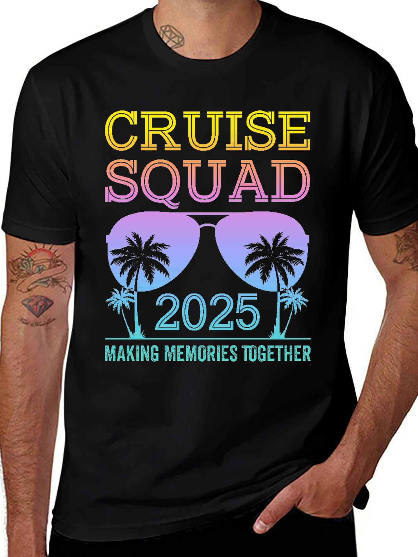 Cruise Squad 2025 Vacation T-Shirt