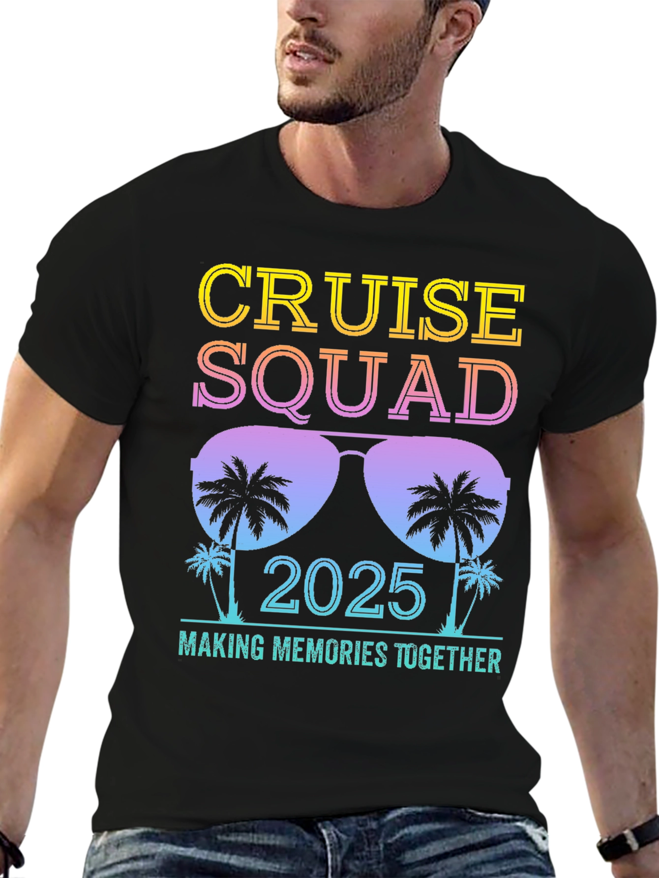 Cruise Squad 2025 Vacation T-Shirt