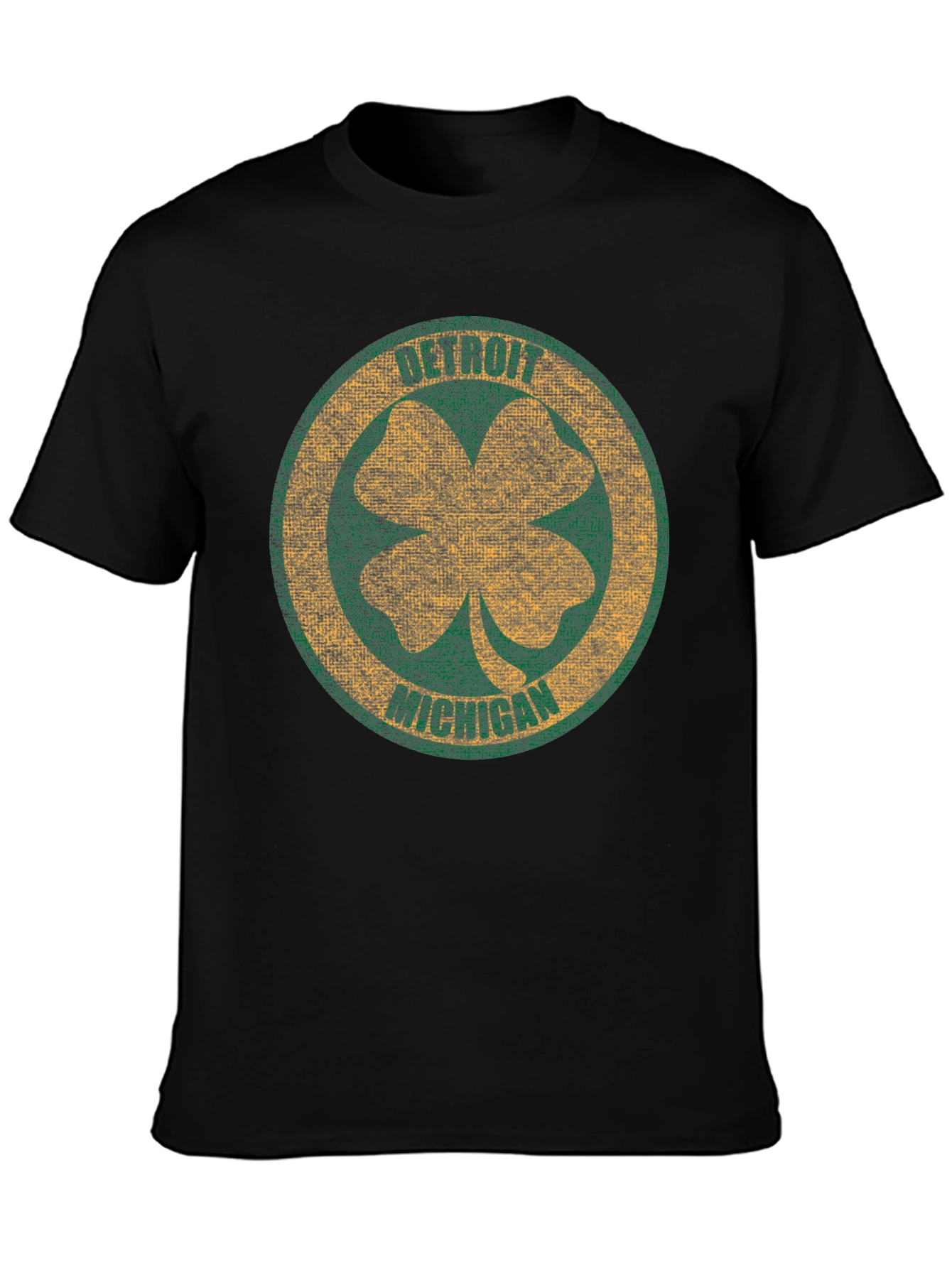 Detroit Michigan Clover T-Shirt