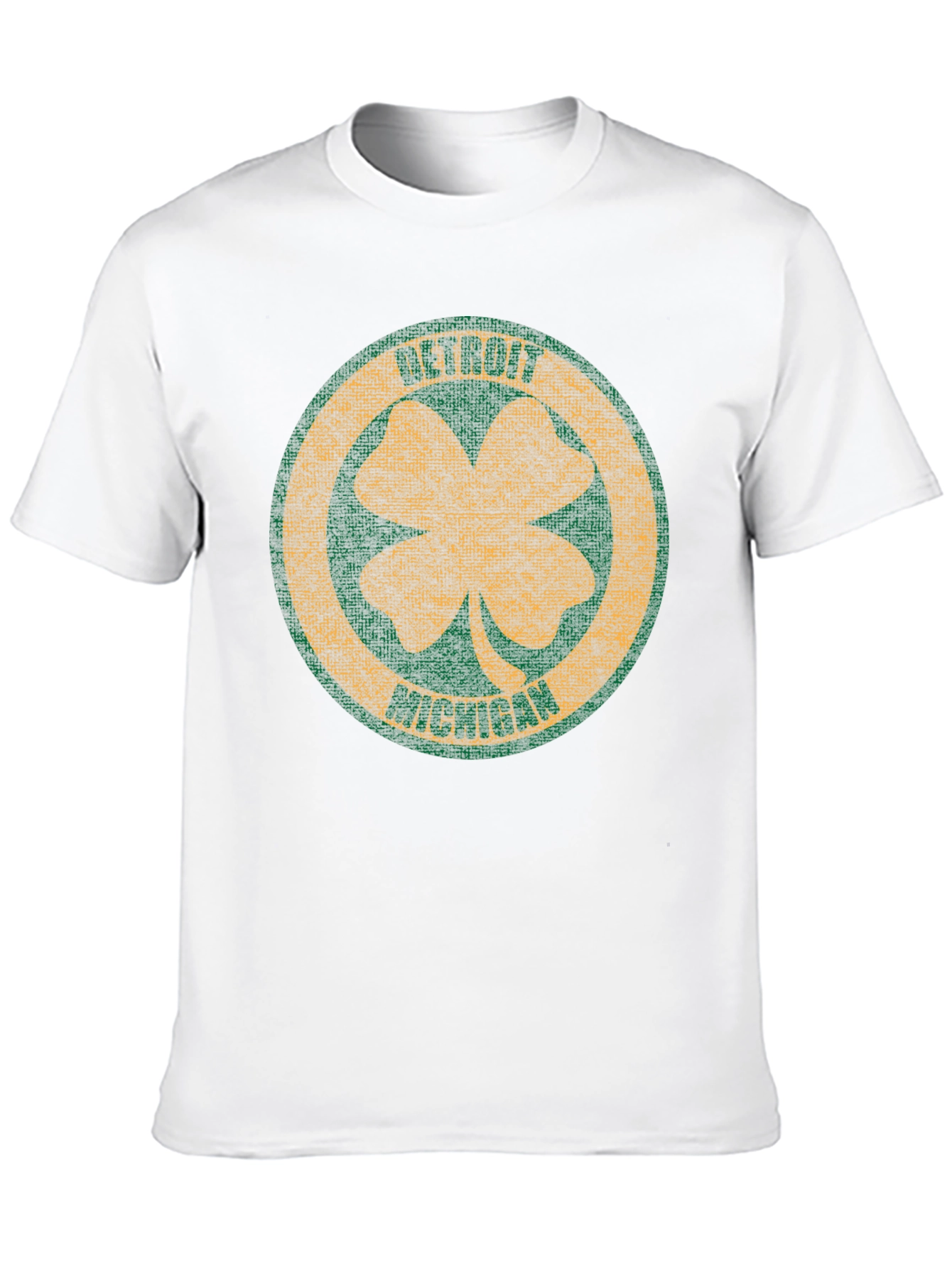 Detroit Michigan Clover T-Shirt