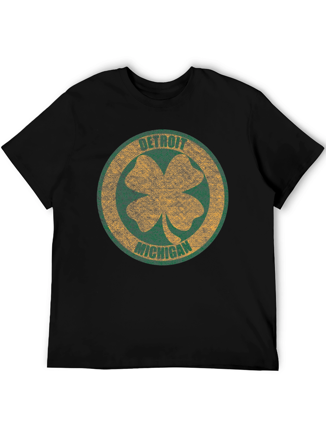 Detroit Michigan Clover T-Shirt